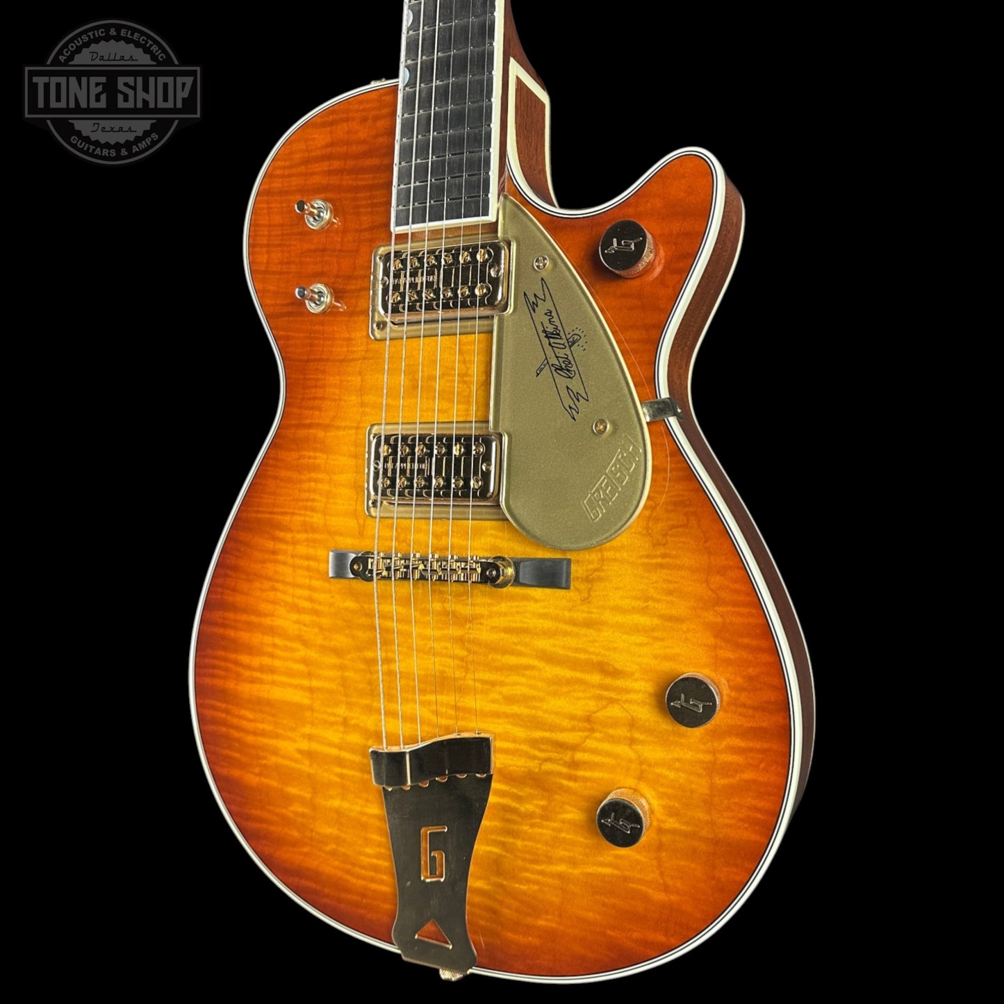 Used 2021 Gretsch Stephen Stern Masterbuilt '59 6121 Duo Jet Chet Atkins NOS w/Case TSU24193