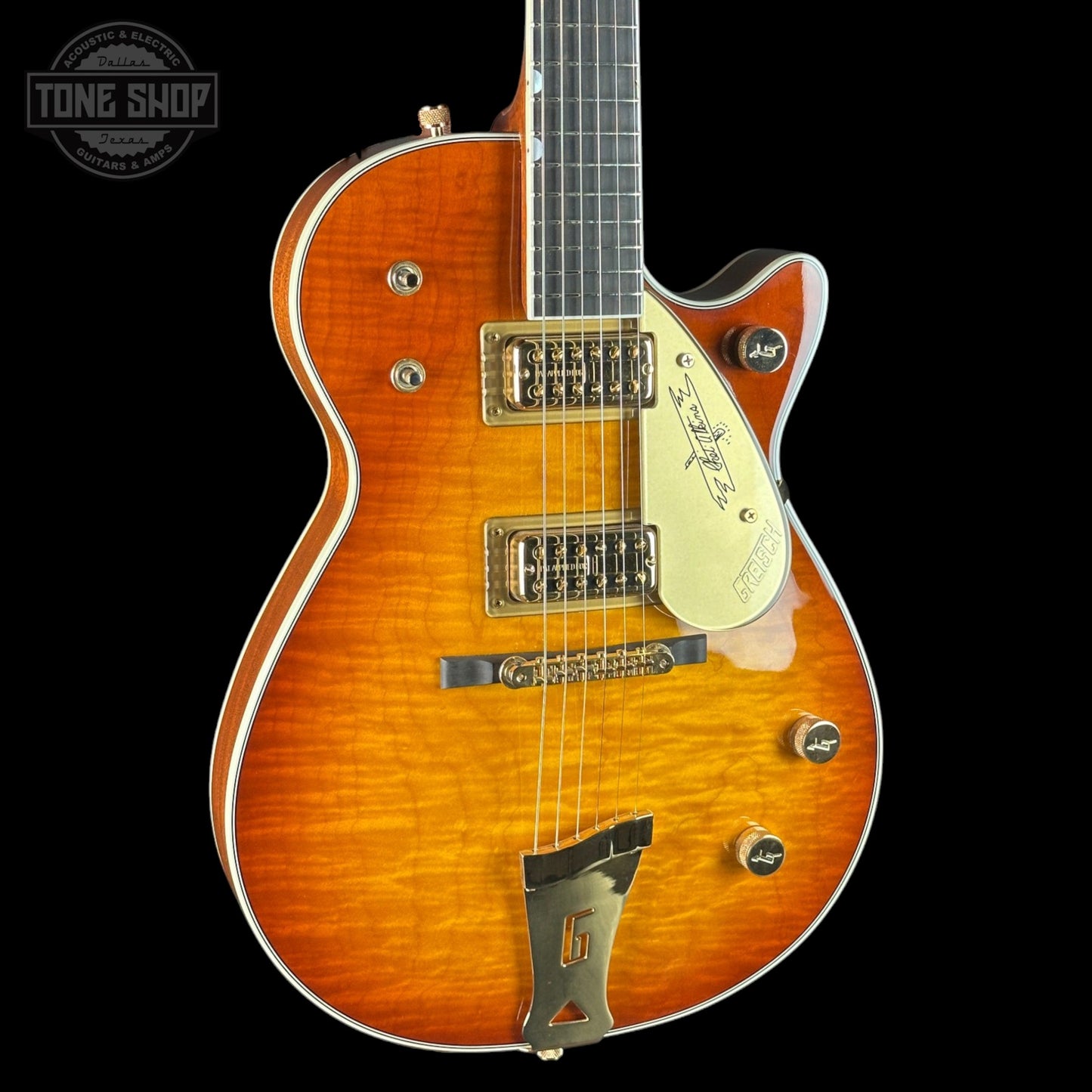Used 2021 Gretsch Stephen Stern Masterbuilt '59 6121 Duo Jet Chet Atkins NOS w/Case TSU24193