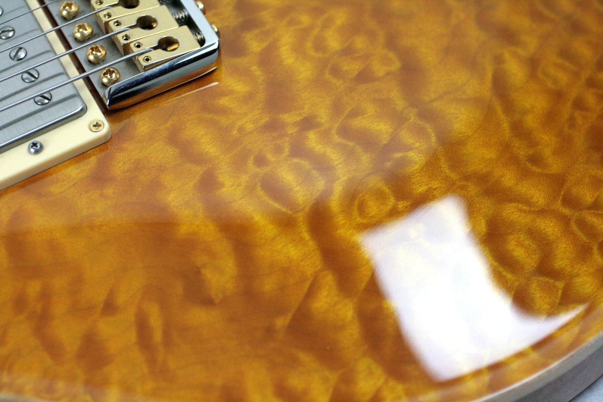 2004 PRS Solid BRAZILIAN ROSEWOOD Neck Santana Limited Edition 1/200! Paul Reed Smith Yellow Quilt
