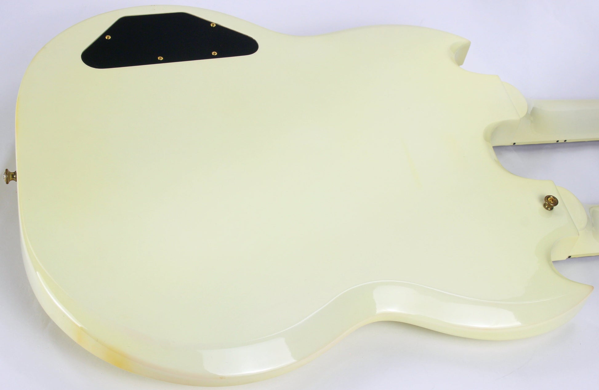 CLEAN 2001 Gibson EDS-1275 Double neck SG Alpine White 6/12 - Don Felder Alex Lifeson Jimmy Page Vibes