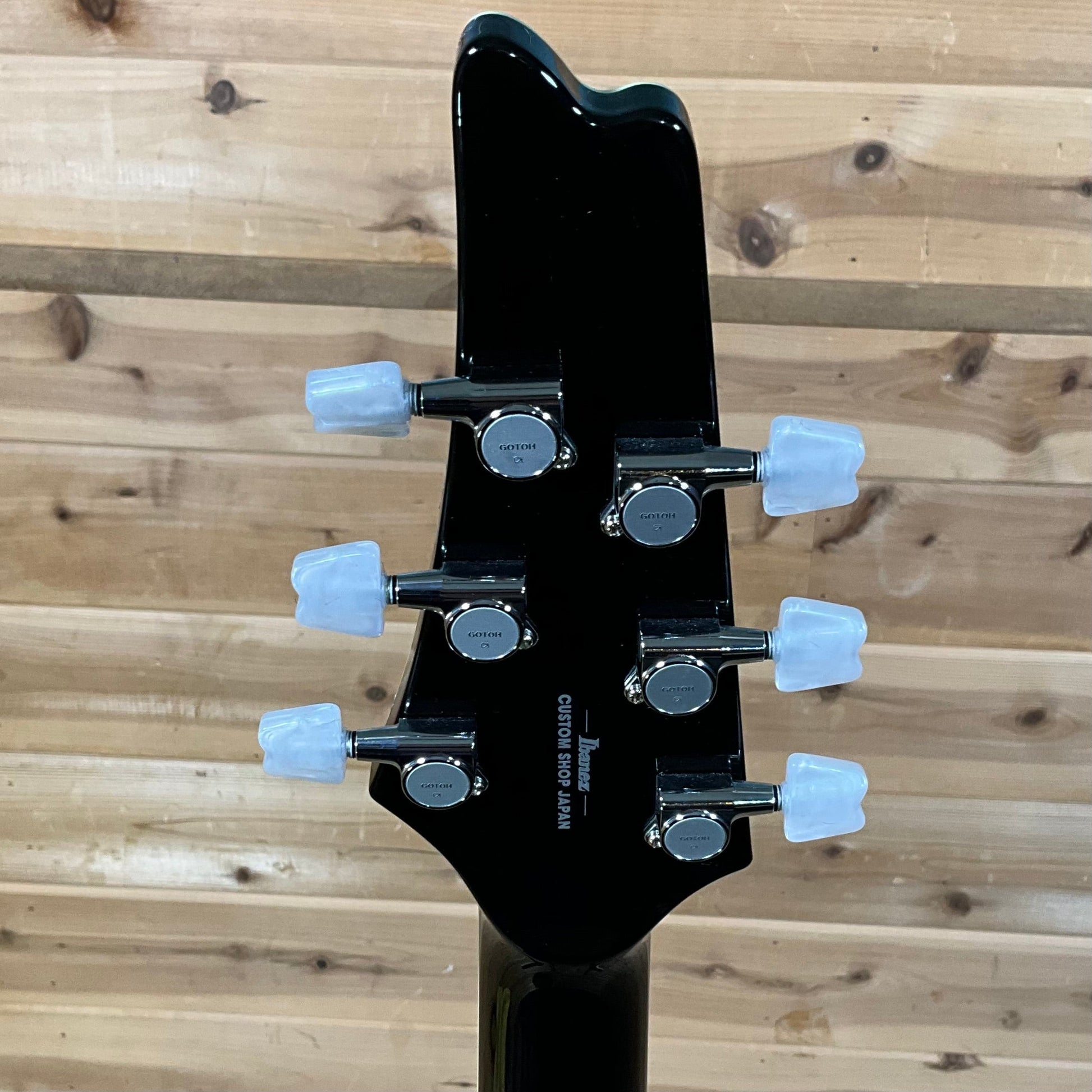 Ibanez PS3CM Paul Stanley Signature Electric Guitar - Black Cracked Mirror
