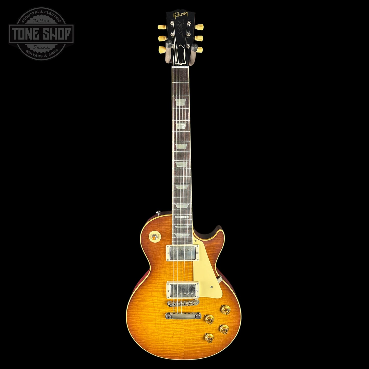 Gibson Custom Dealer Select 1959 Les Paul Standard Chambered Tejas Burst AAA Top Ultra Light Aged w/case 960139