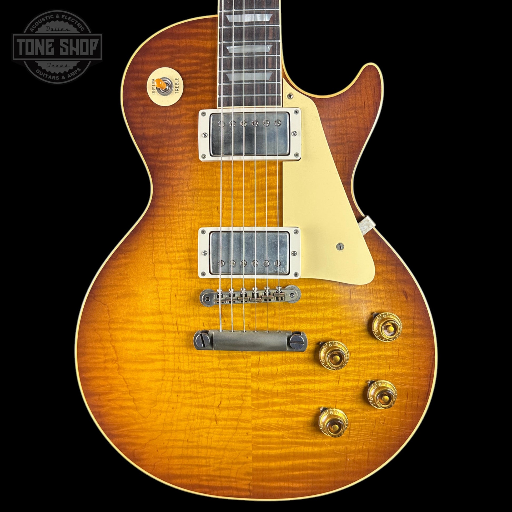 Gibson Custom Dealer Select 1959 Les Paul Standard Chambered Tejas Burst AAA Top Ultra Light Aged w/case 960139