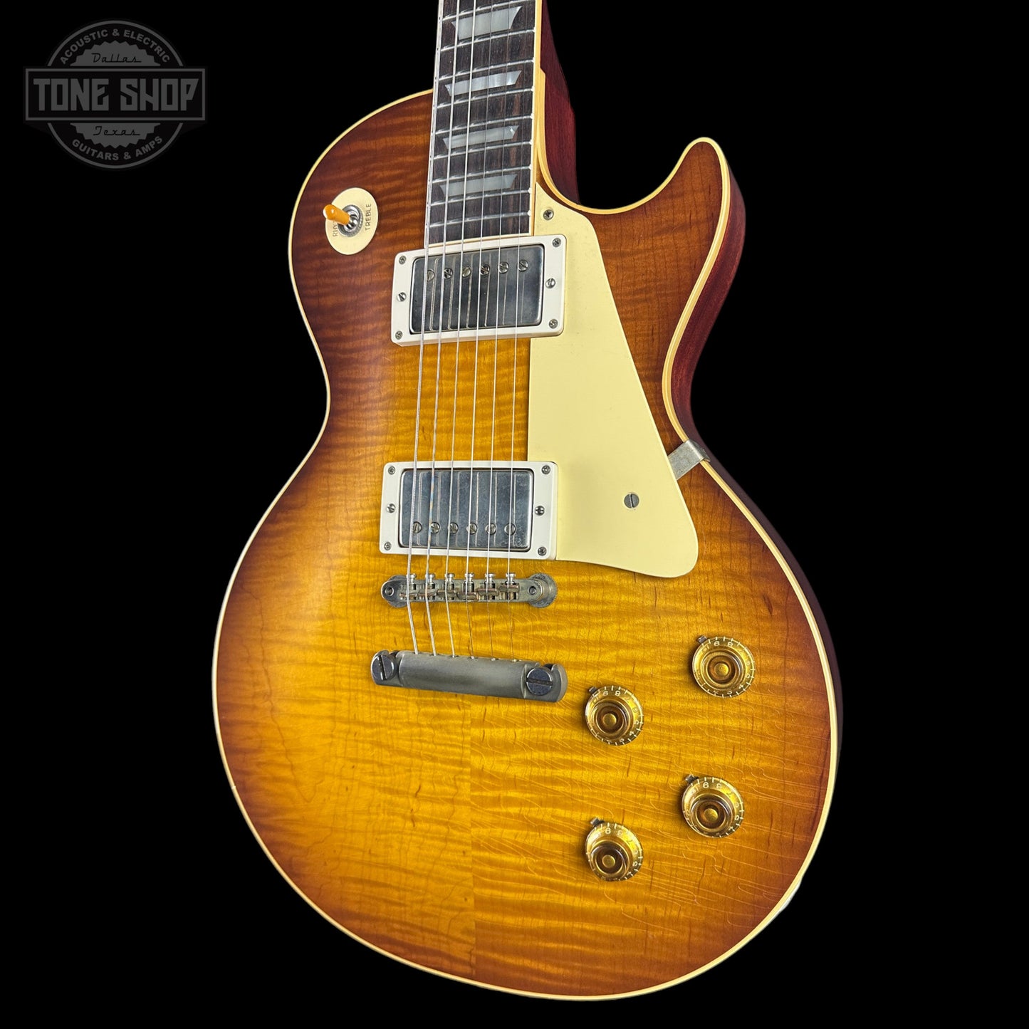 Gibson Custom Dealer Select 1959 Les Paul Standard Chambered Tejas Burst AAA Top Ultra Light Aged w/case 960139
