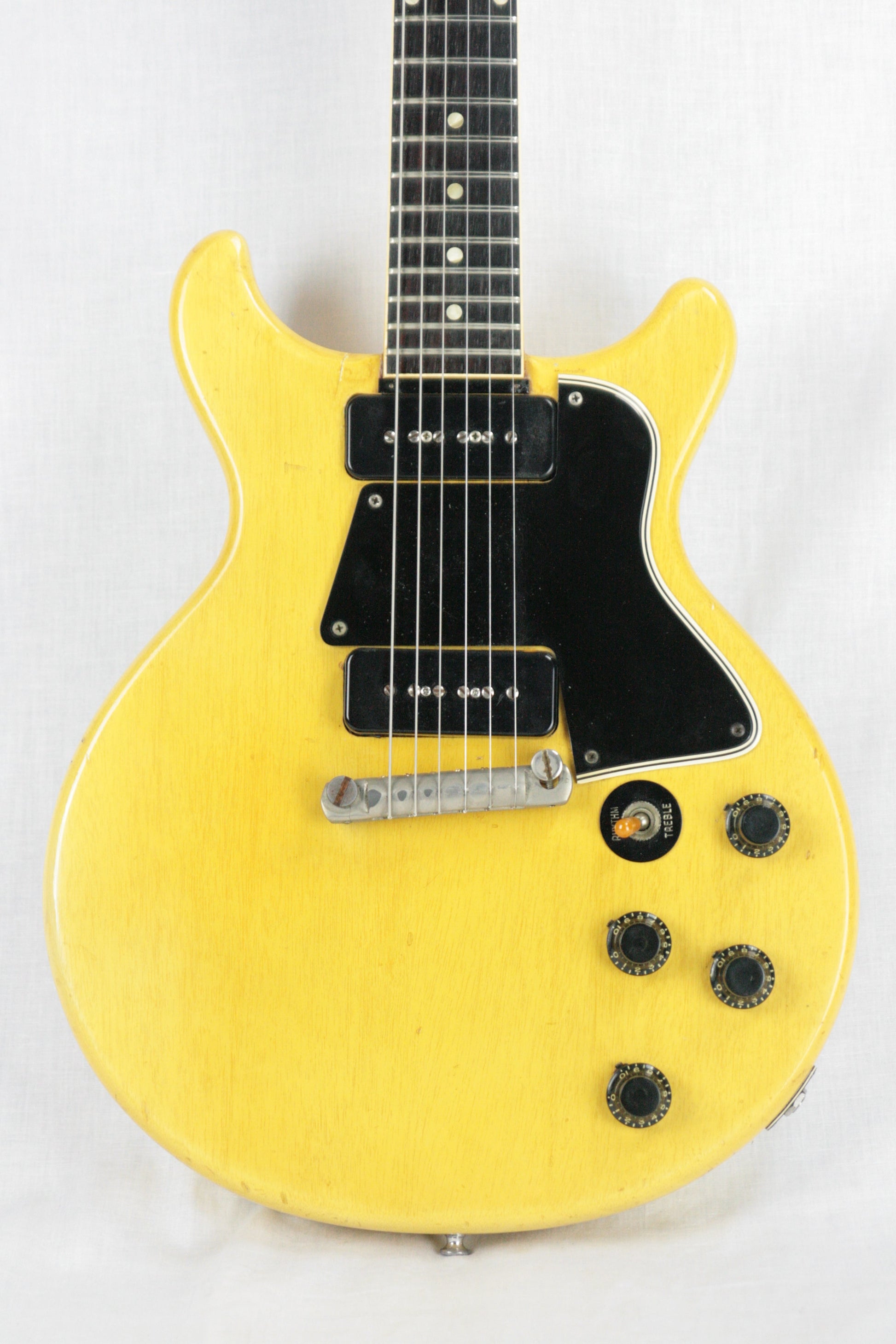 1959 Gibson Les Paul TV Yellow Special! Doublecut, Double Cutaway 1950's LP! P90's Jr.