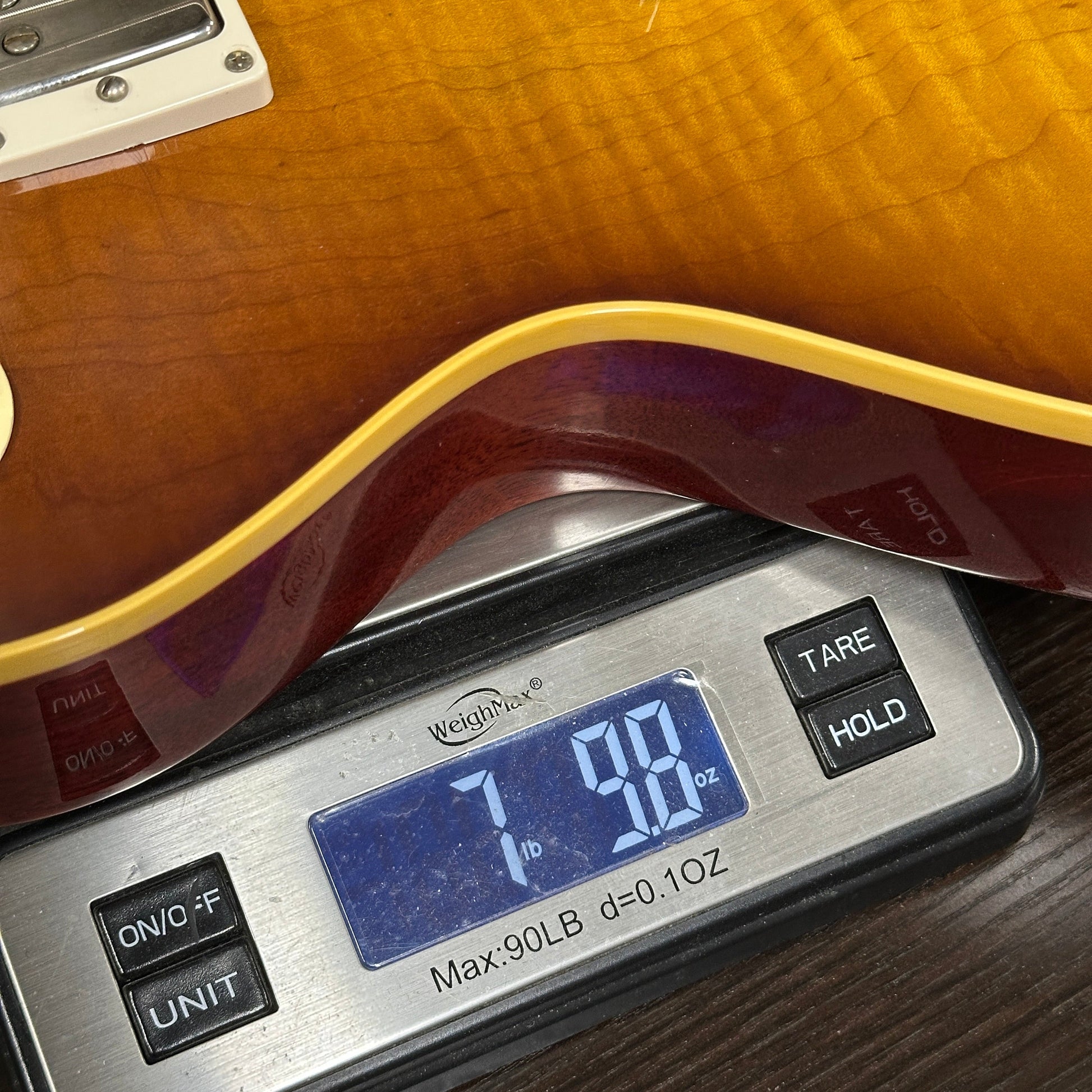 Gibson Custom Dealer Select 1959 Les Paul Standard Chambered Tejas Burst AAA Top Ultra Light Aged w/case 960139