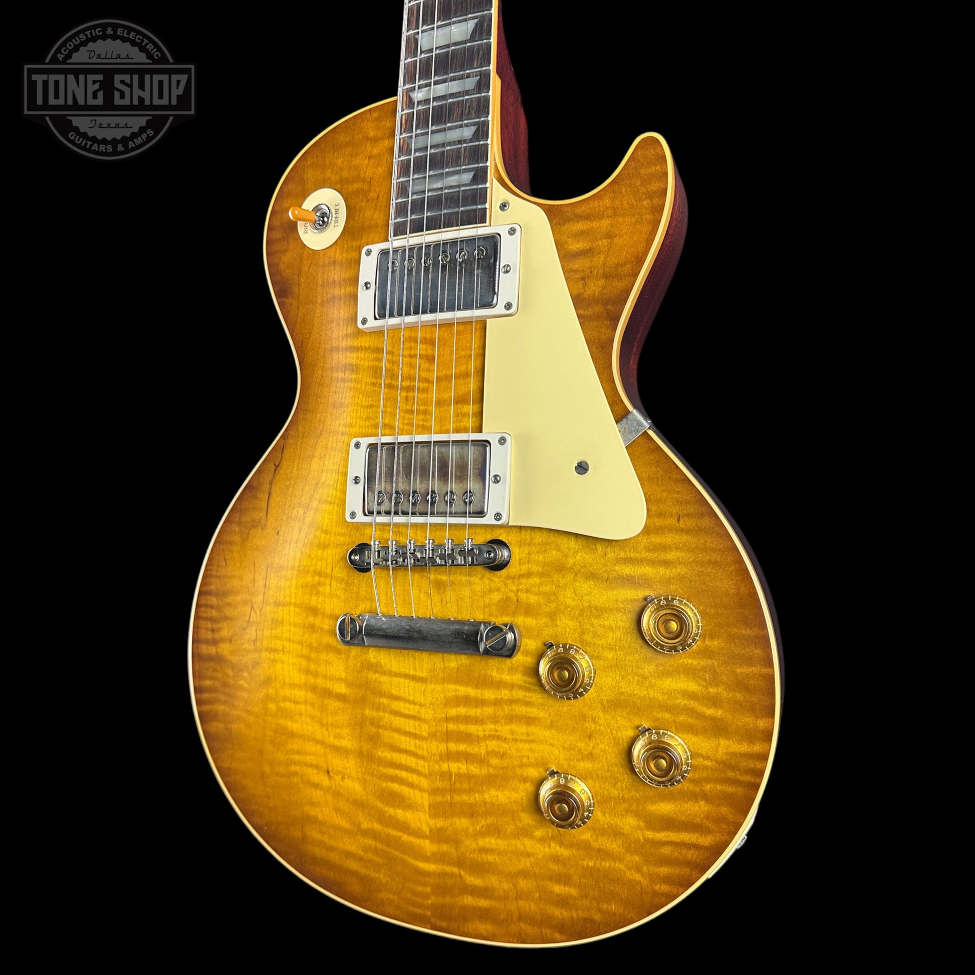 Gibson Custom Dealer Select 1959 Les Paul Standard Golden Poppy AAA Top VOS w/case 960037