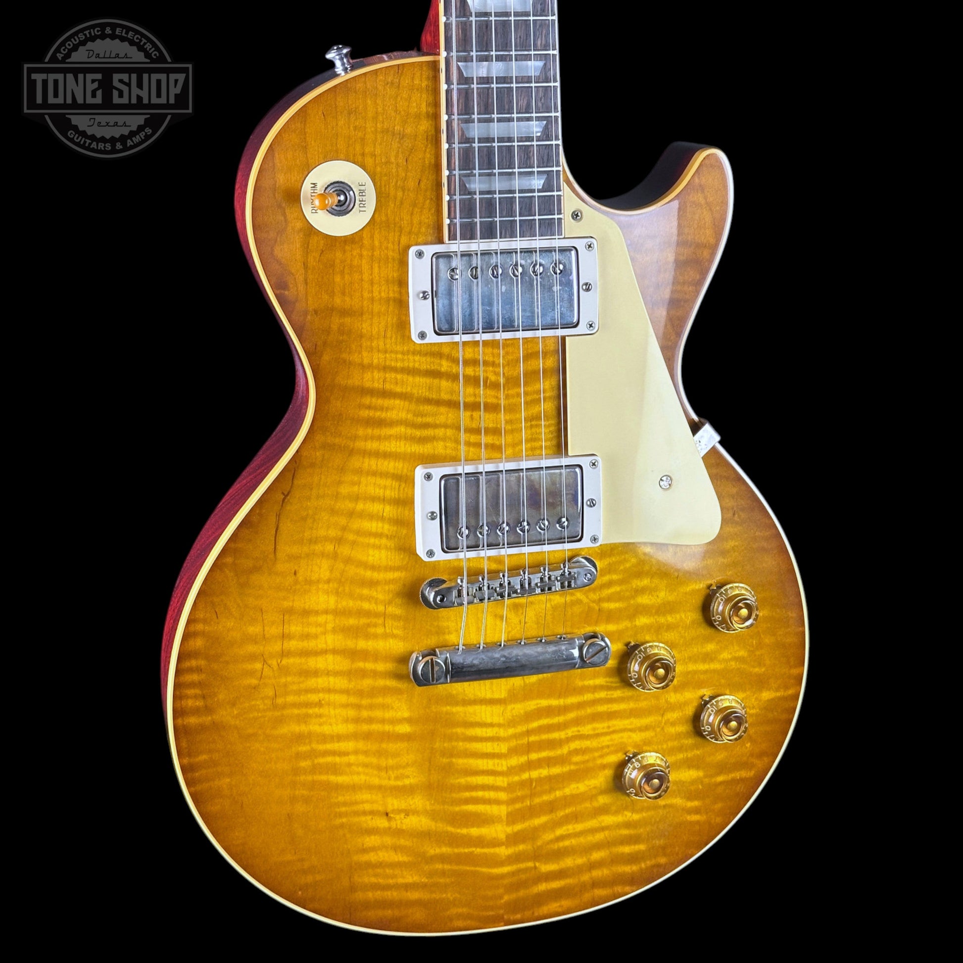 Gibson Custom Dealer Select 1959 Les Paul Standard Golden Poppy AAA Top VOS w/case 960037