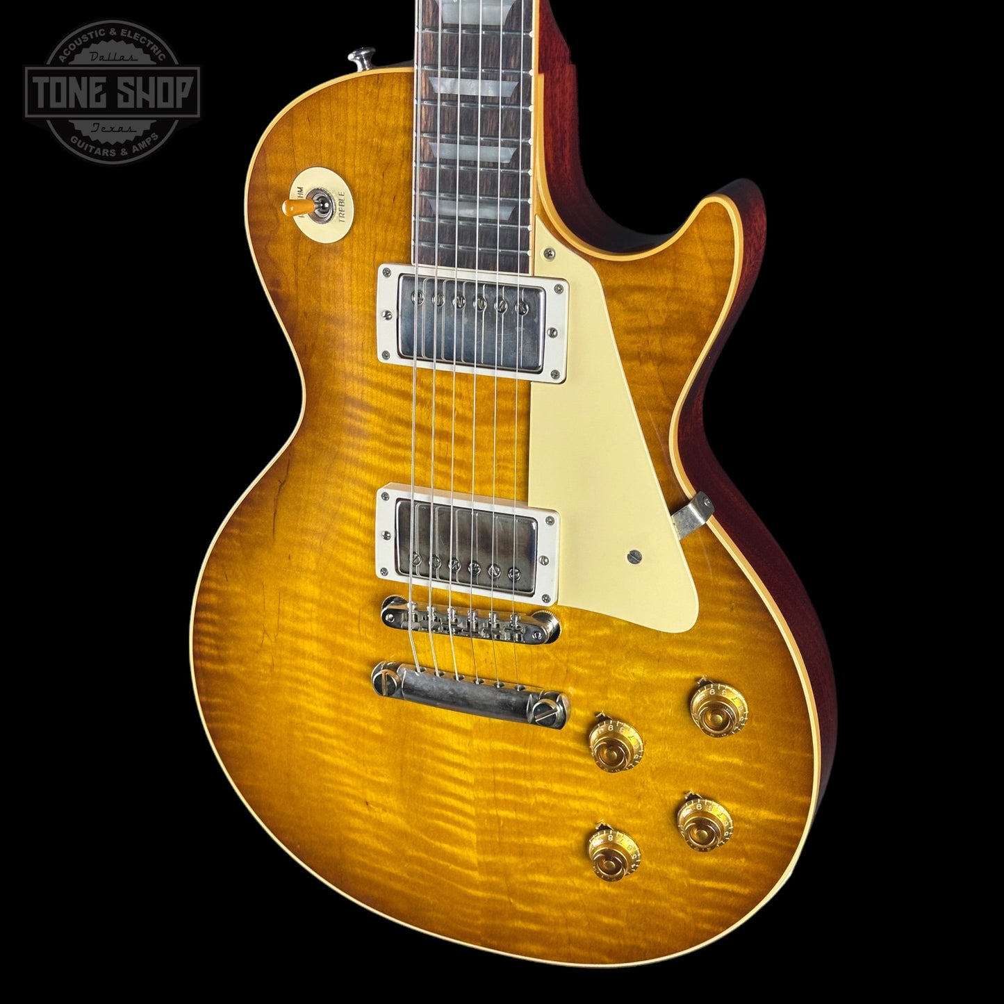 Gibson Custom Dealer Select 1959 Les Paul Standard Golden Poppy AAA Top VOS w/case 960037