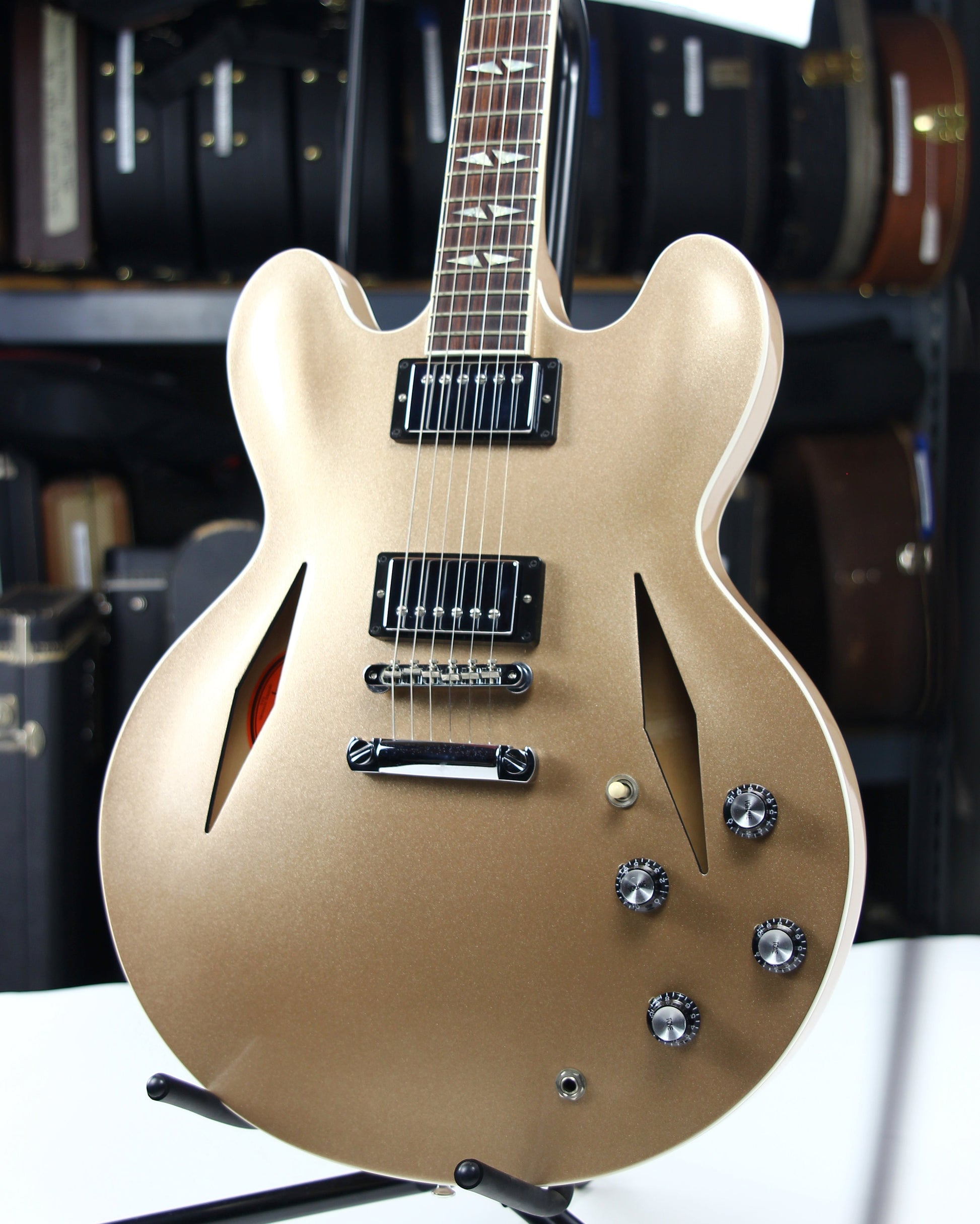 2014 Gibson Dave Grohl Signature ES-335 Metallic Gold DG-335 - Limited Edition Memphis Trini Lopez