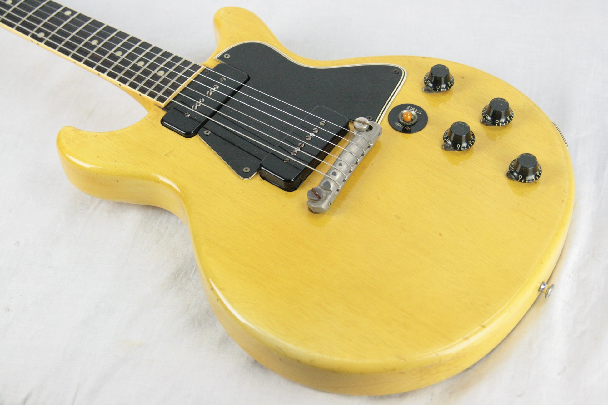 1959 Gibson Les Paul TV Yellow Special! Doublecut, Double Cutaway 1950's LP! P90's Jr.