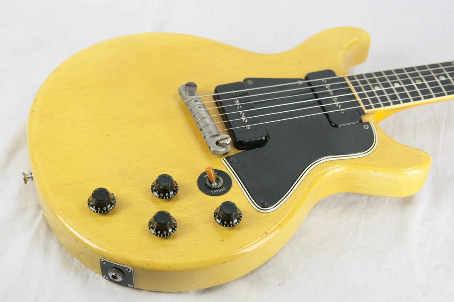 1959 Gibson Les Paul TV Yellow Special! Doublecut, Double Cutaway 1950's LP! P90's Jr.