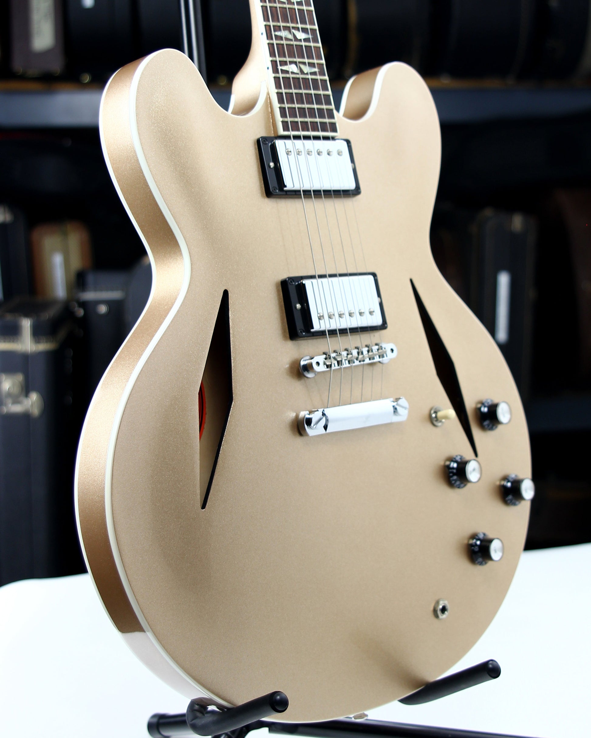 2014 Gibson Dave Grohl Signature ES-335 Metallic Gold DG-335 - Limited Edition Memphis Trini Lopez