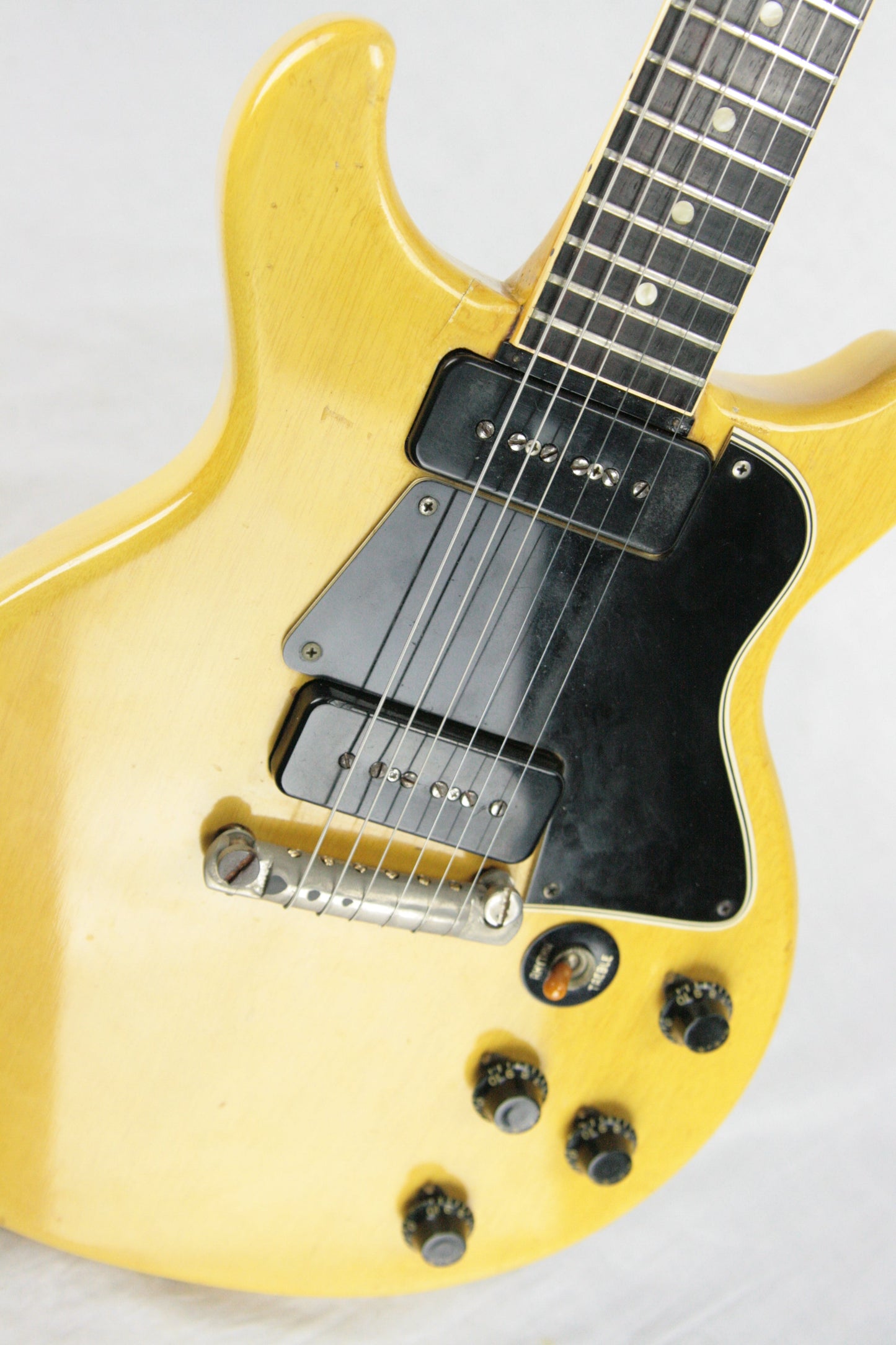 1959 Gibson Les Paul TV Yellow Special! Doublecut, Double Cutaway 1950's LP! P90's Jr.