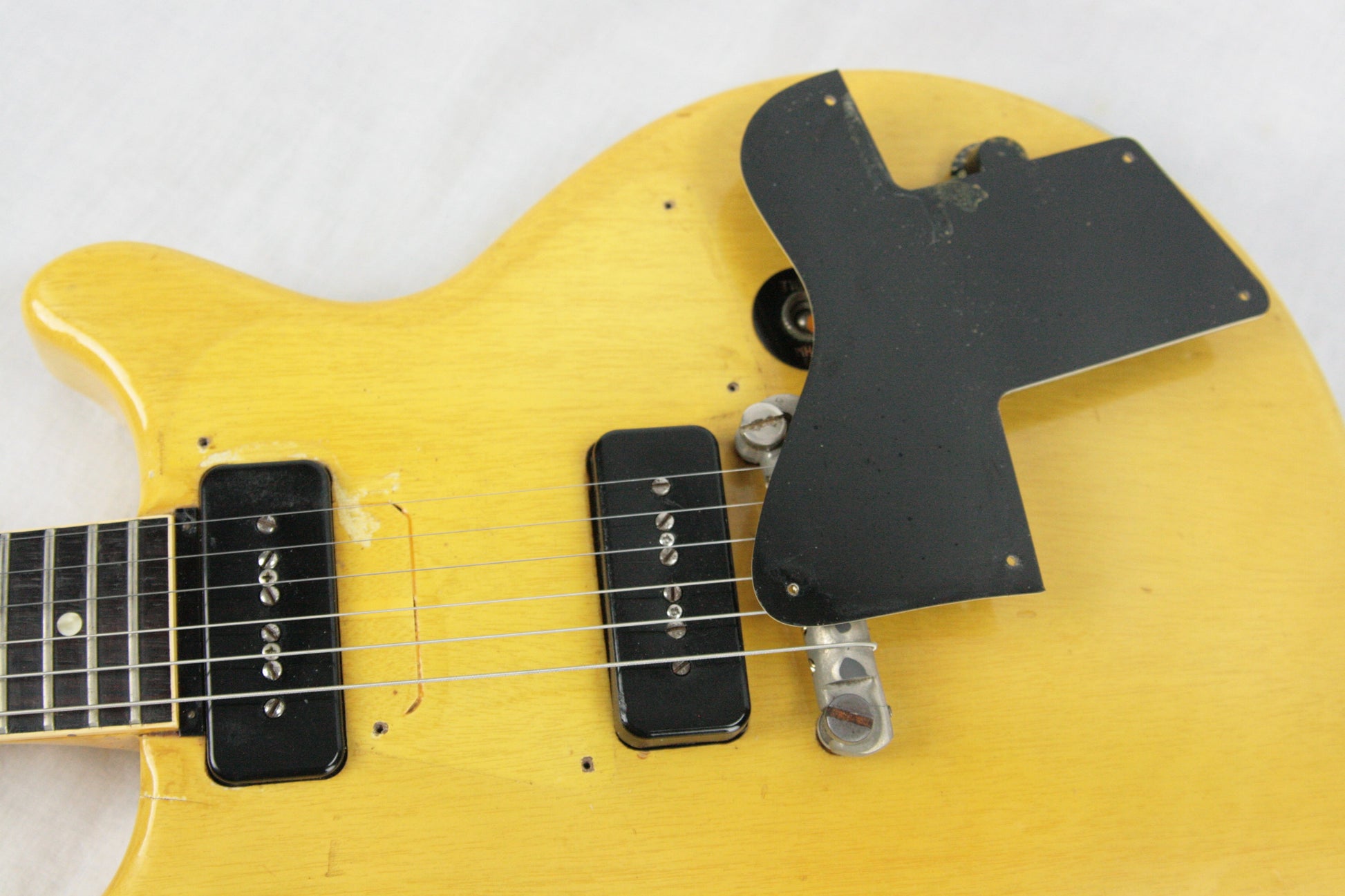 1959 Gibson Les Paul TV Yellow Special! Doublecut, Double Cutaway 1950's LP! P90's Jr.