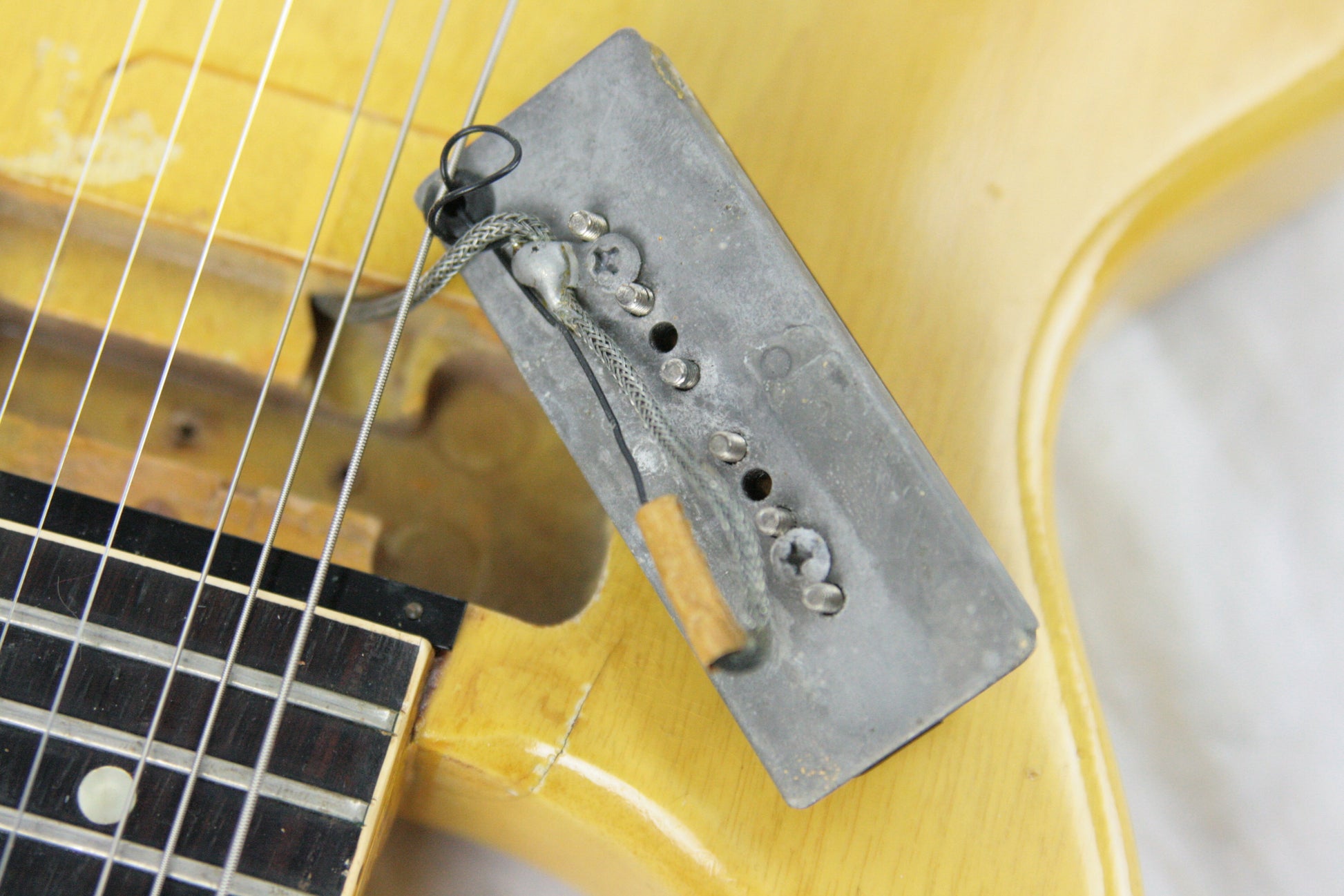 1959 Gibson Les Paul TV Yellow Special! Doublecut, Double Cutaway 1950's LP! P90's Jr.