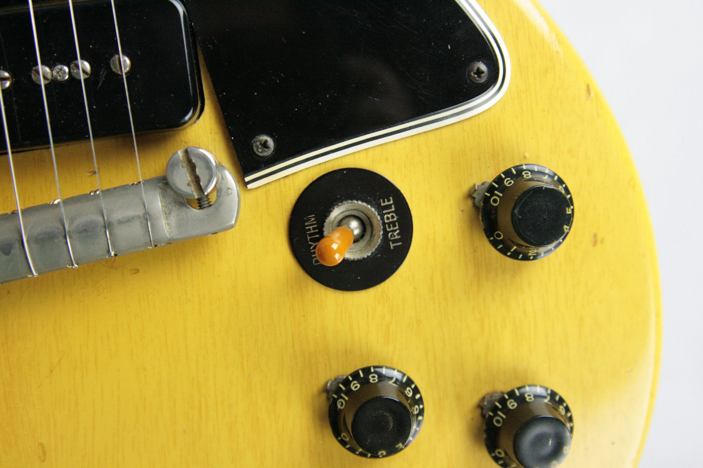 1959 Gibson Les Paul TV Yellow Special! Doublecut, Double Cutaway 1950's LP! P90's Jr.