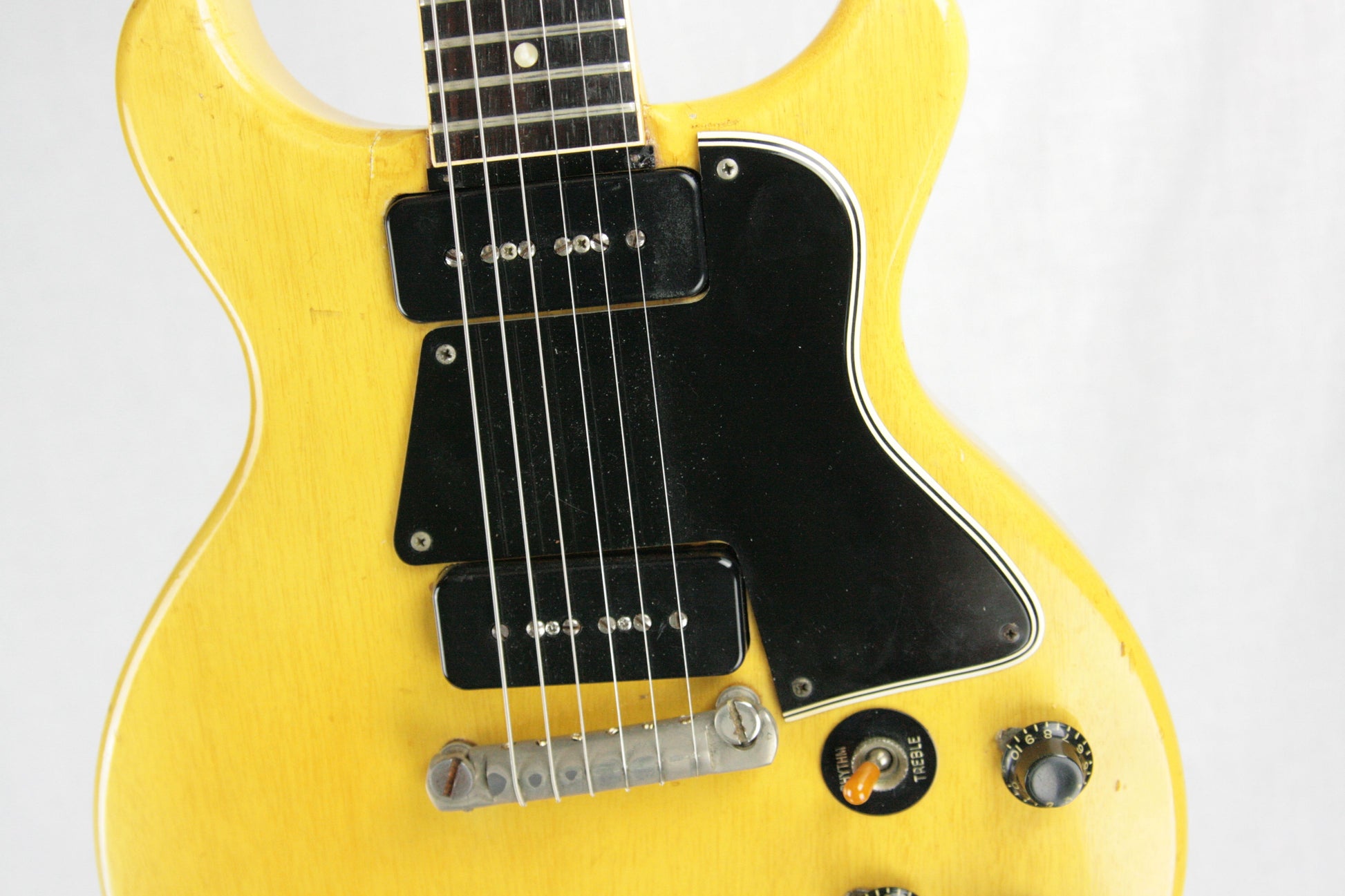 1959 Gibson Les Paul TV Yellow Special! Doublecut, Double Cutaway 1950's LP! P90's Jr.