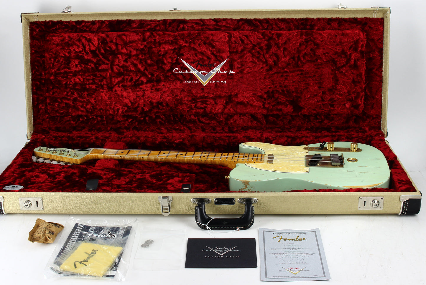 2009 Fender Masterbuilt Gristle Bender Greg Koch Telecaster Gristlecaster - B-Bender, Heavy Relic, 10 made, Signed!