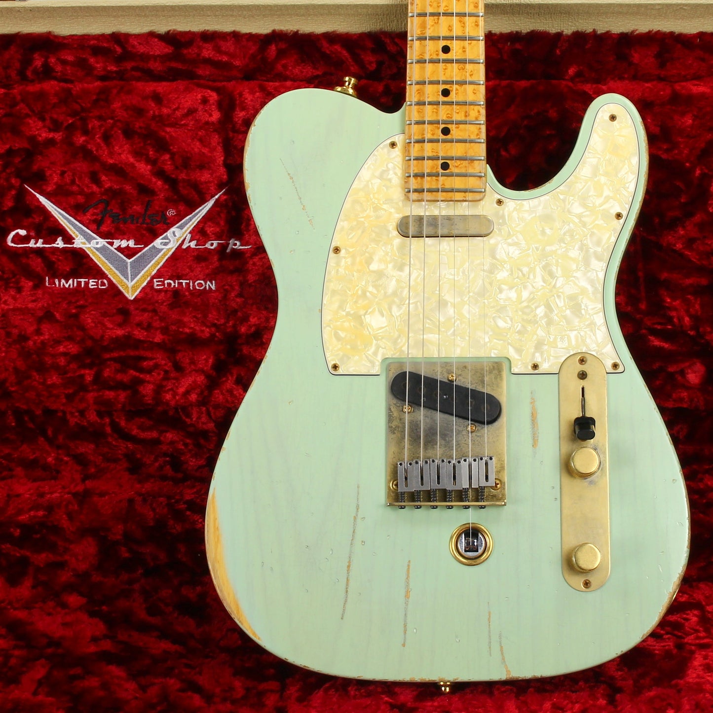 2009 Fender Masterbuilt Gristle Bender Greg Koch Telecaster Gristlecaster - B-Bender, Heavy Relic, 10 made, Signed!