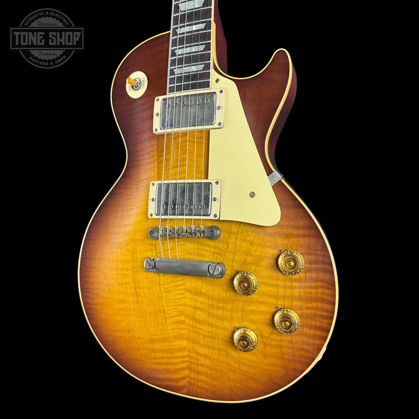Gibson Custom Dealer Select 1959 Les Paul Standard Tejas Burst AAA Top Ultra Light Aged w/case 960130