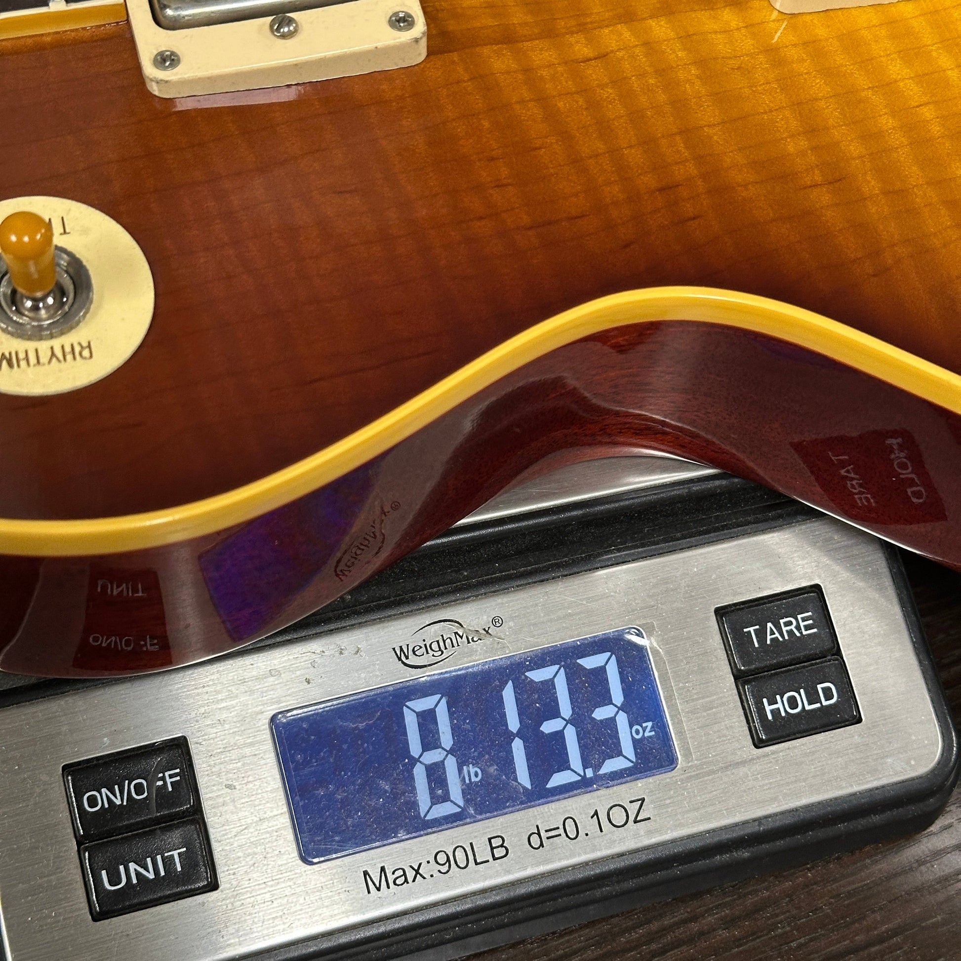 Gibson Custom Dealer Select 1959 Les Paul Standard Tejas Burst AAA Top Ultra Light Aged w/case 960130
