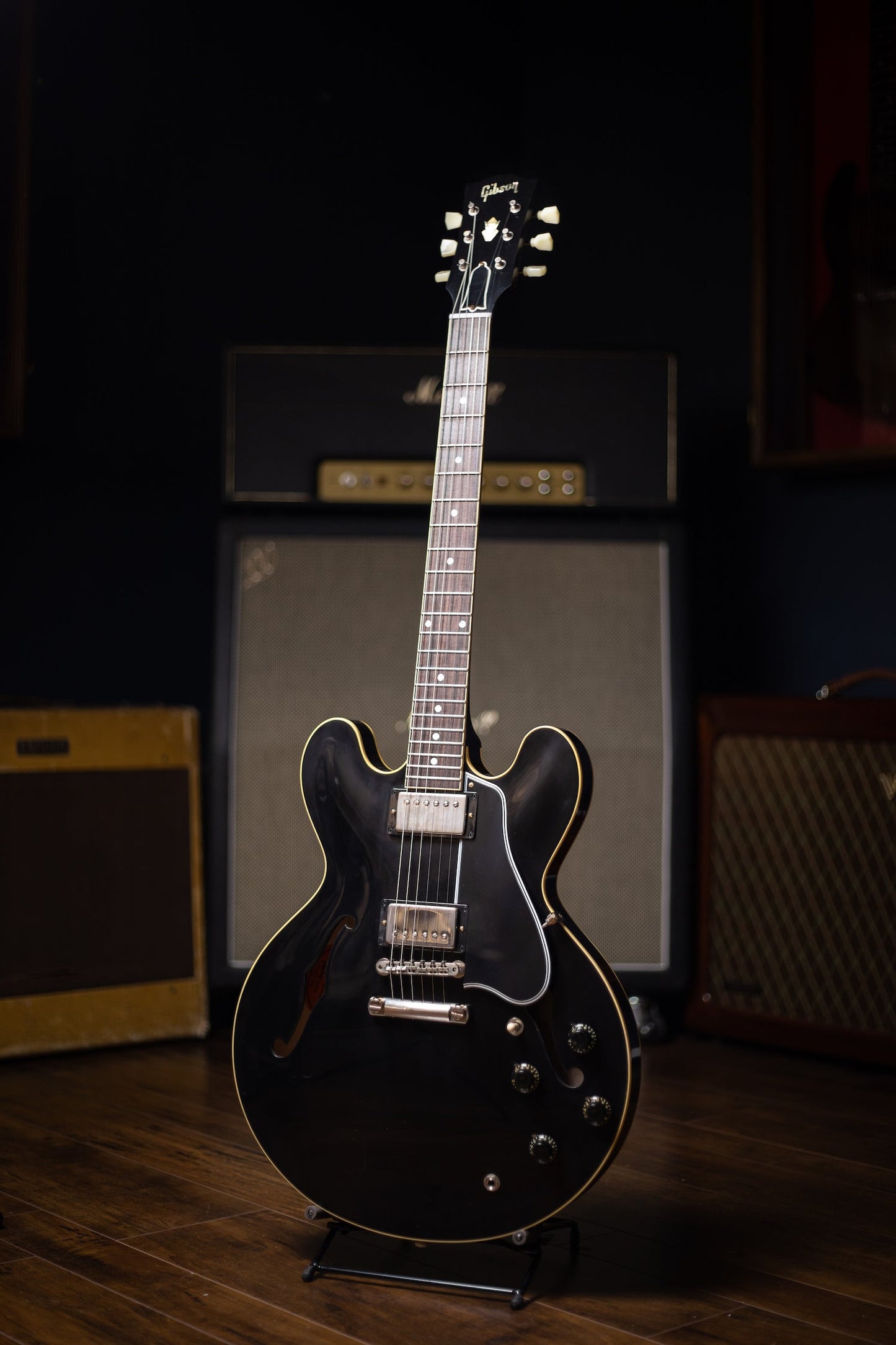 Gibson Custom Shop 1959 ES-335 Reissue VOS Electric Guitar - Ebony
