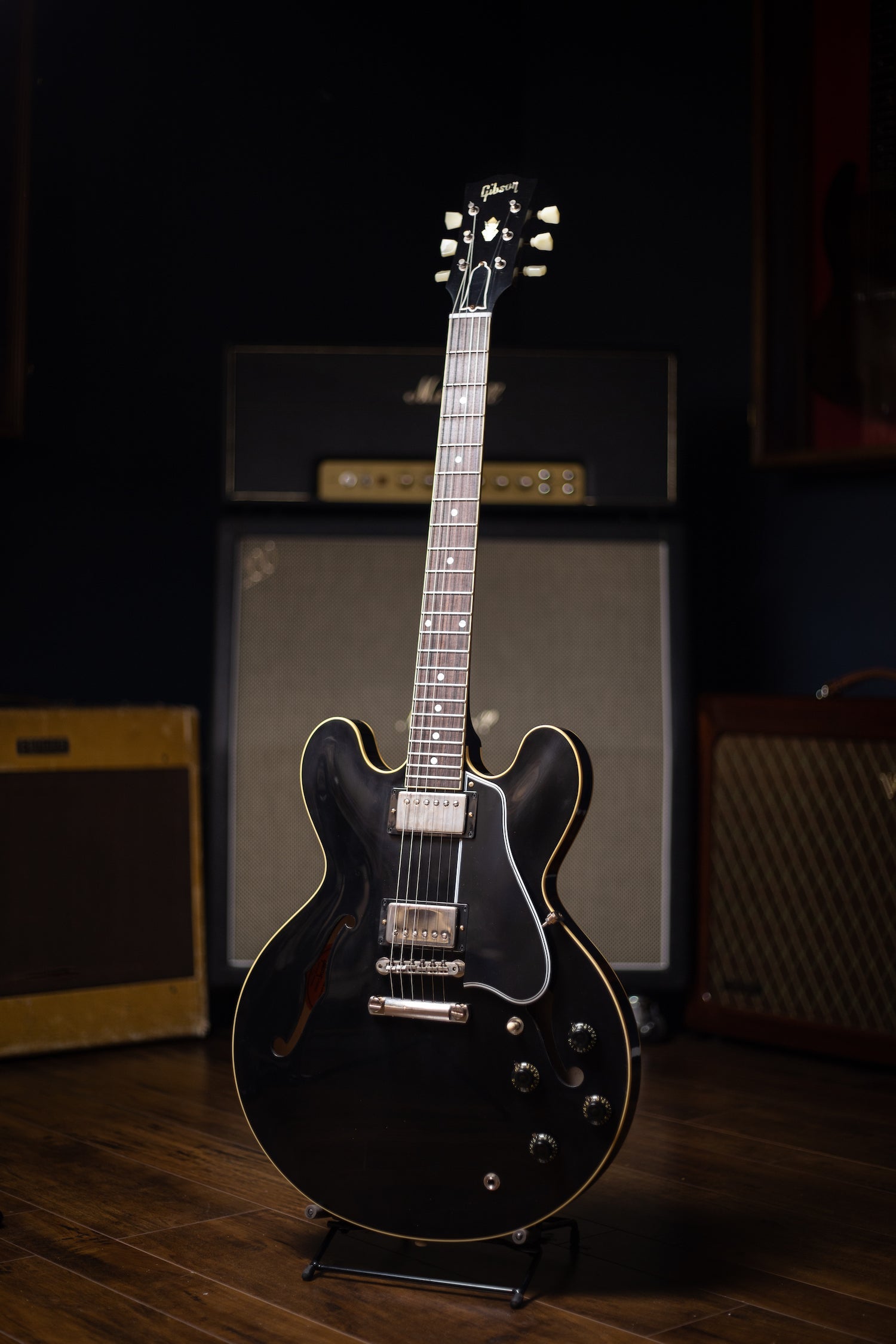Gibson Custom Shop 1959 ES-335 Reissue VOS Electric Guitar - Ebony