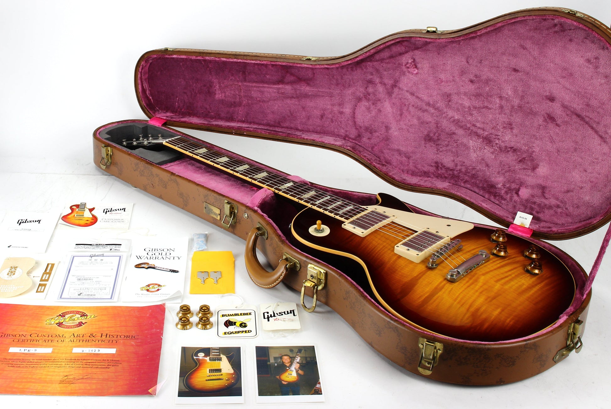 2005 Gibson 59 LP DarkBurst Edwin Wilson
