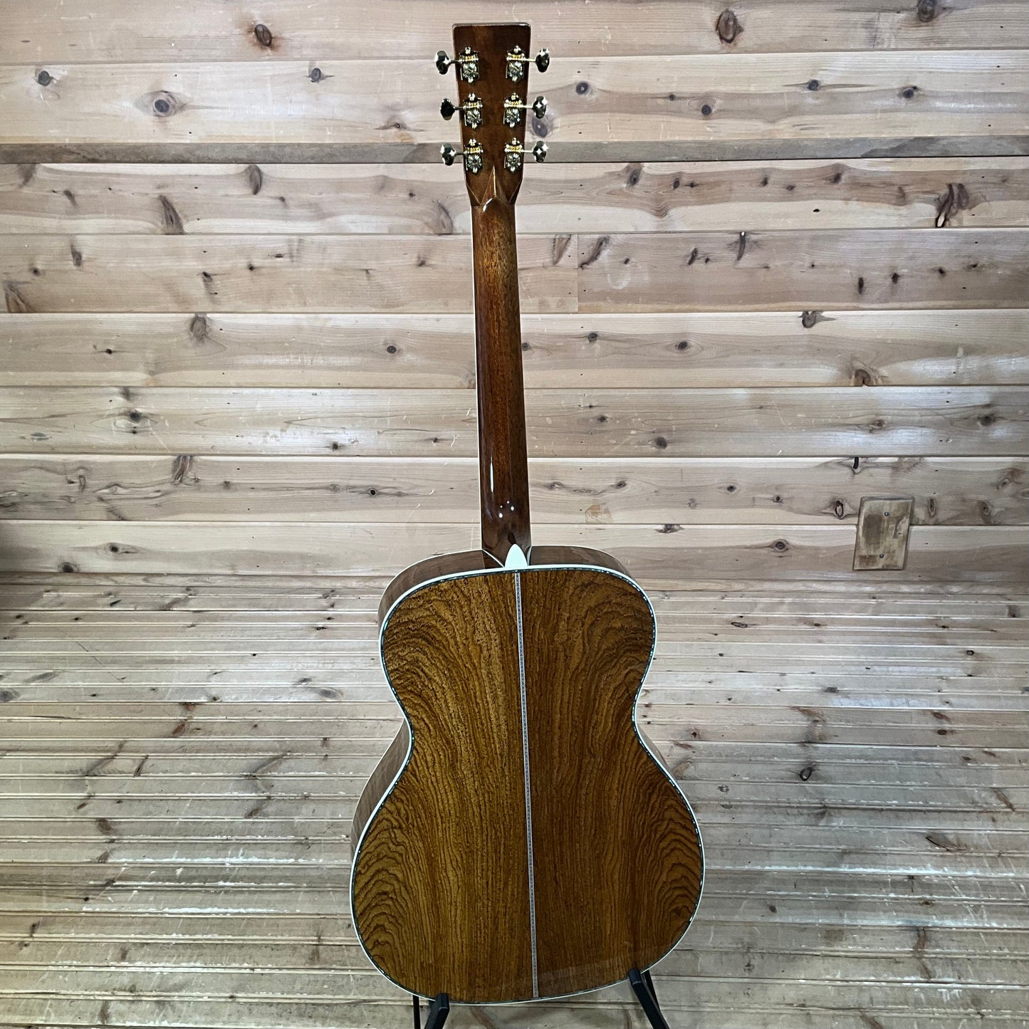 Martin Custom OM Italian Spruce/Guatemalan Rosewood Acoustic Guitar - Natural