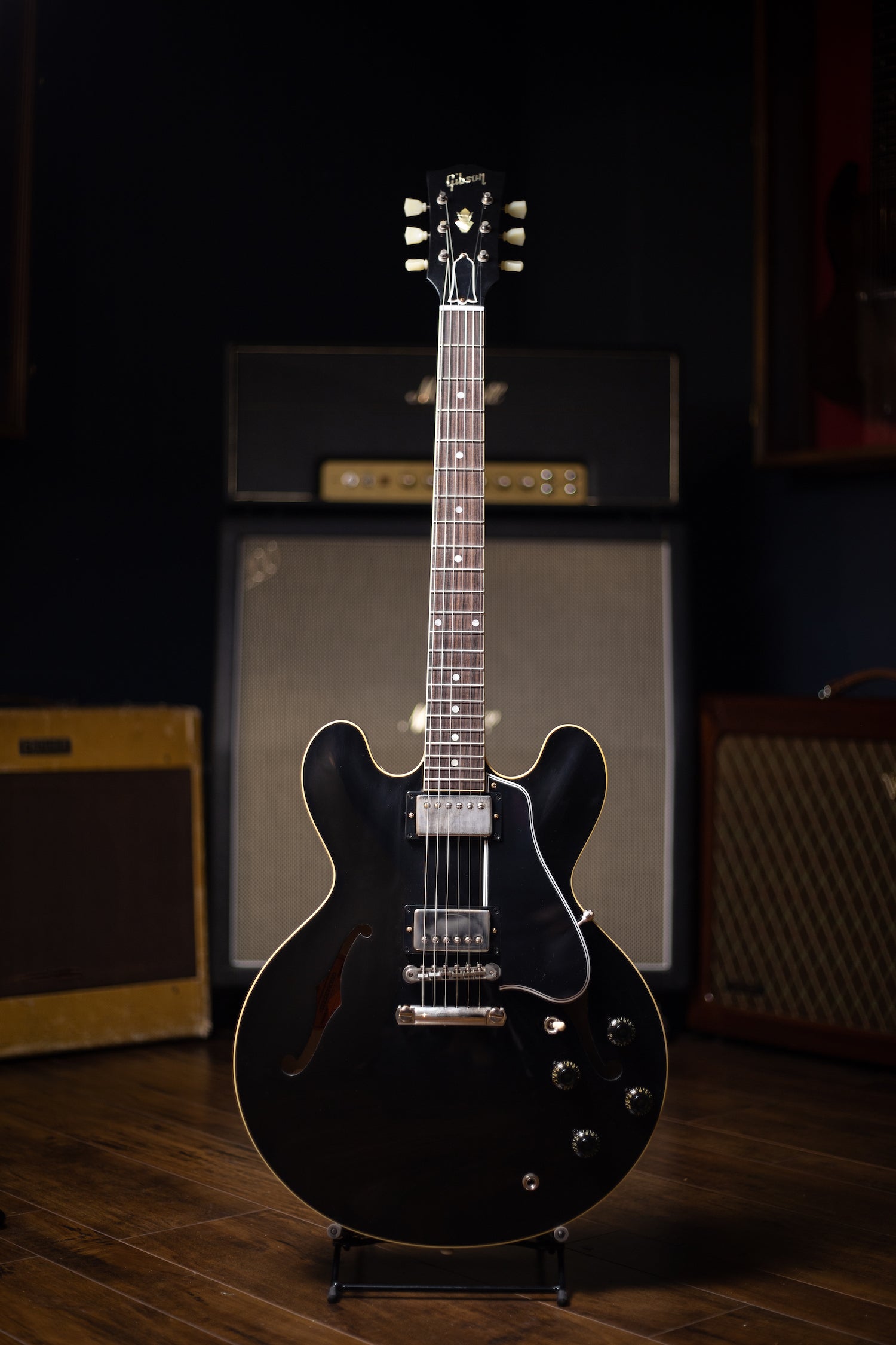 Gibson Custom Shop 1959 ES-335 Reissue VOS Electric Guitar - Ebony