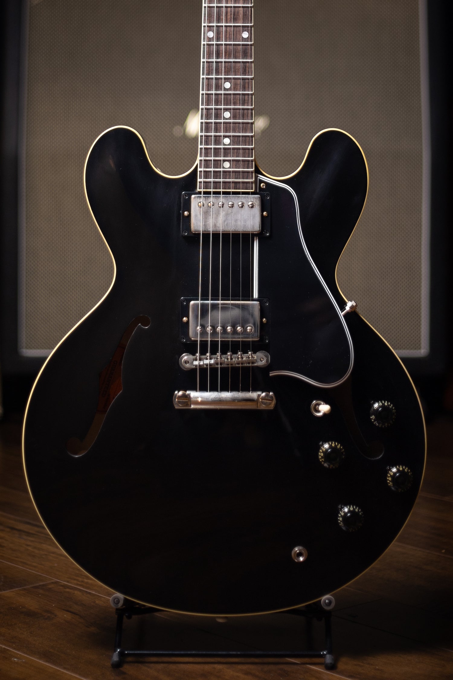 Gibson Custom Shop 1959 ES-335 Reissue VOS Electric Guitar - Ebony