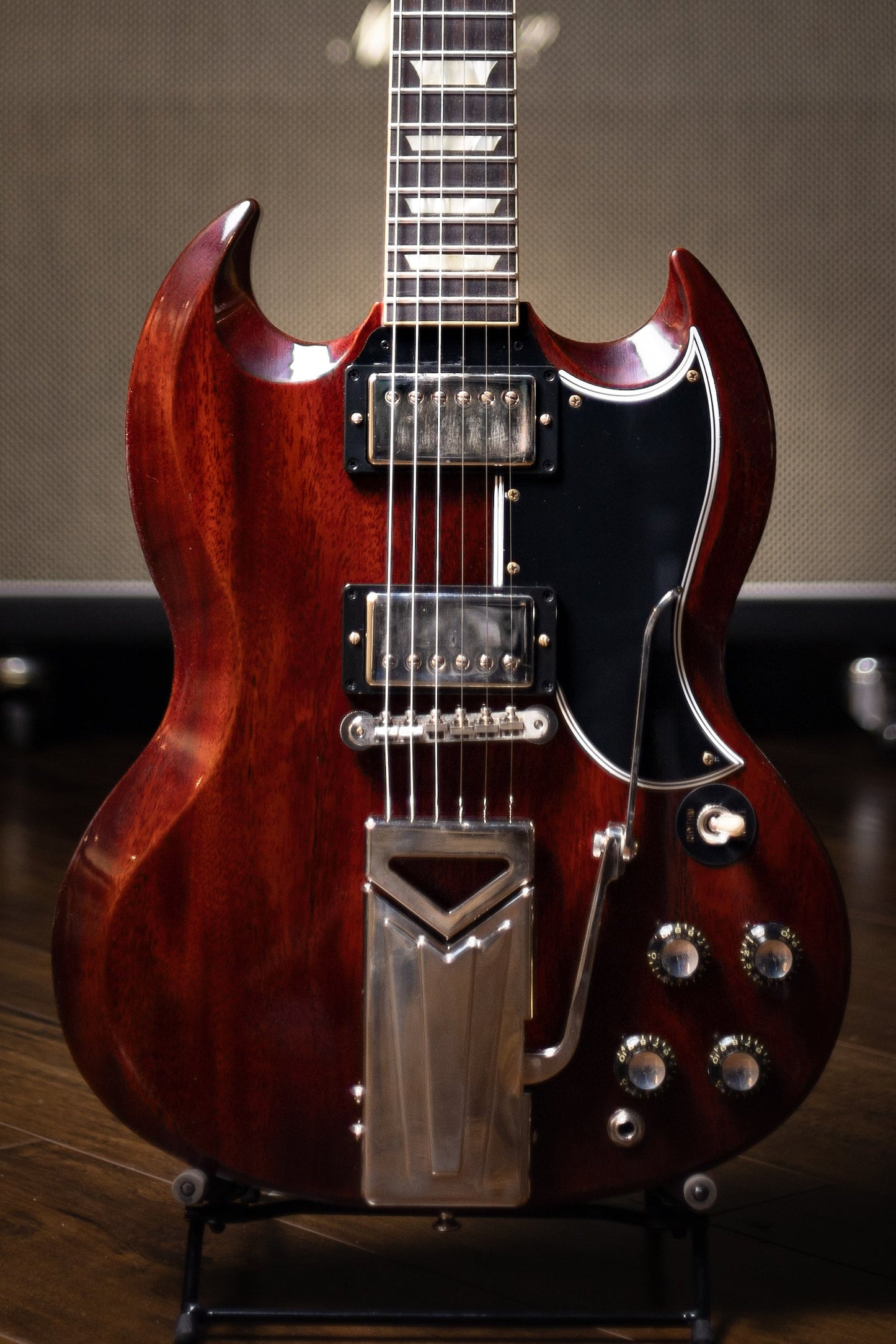 Gibson Custom Shop 60th Anniversary 1961 SG Les Paul Standard VOS Electric Guitar - Cherry Red