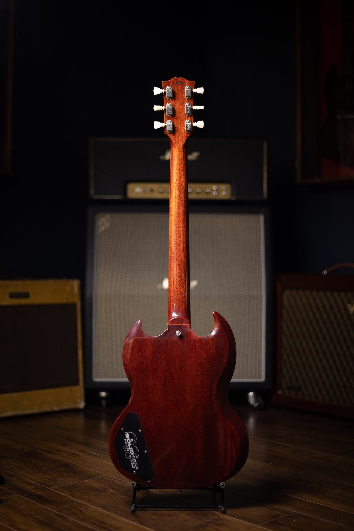 Gibson Custom Shop 60th Anniversary 1961 SG Les Paul Standard VOS Electric Guitar - Cherry Red