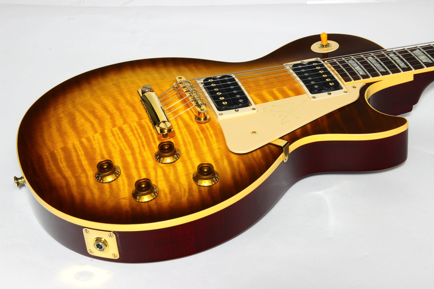1995 Gibson Jimmy Page Les Paul Standard Signature 1959 Model - Iced Tea Plus Flametop Classic