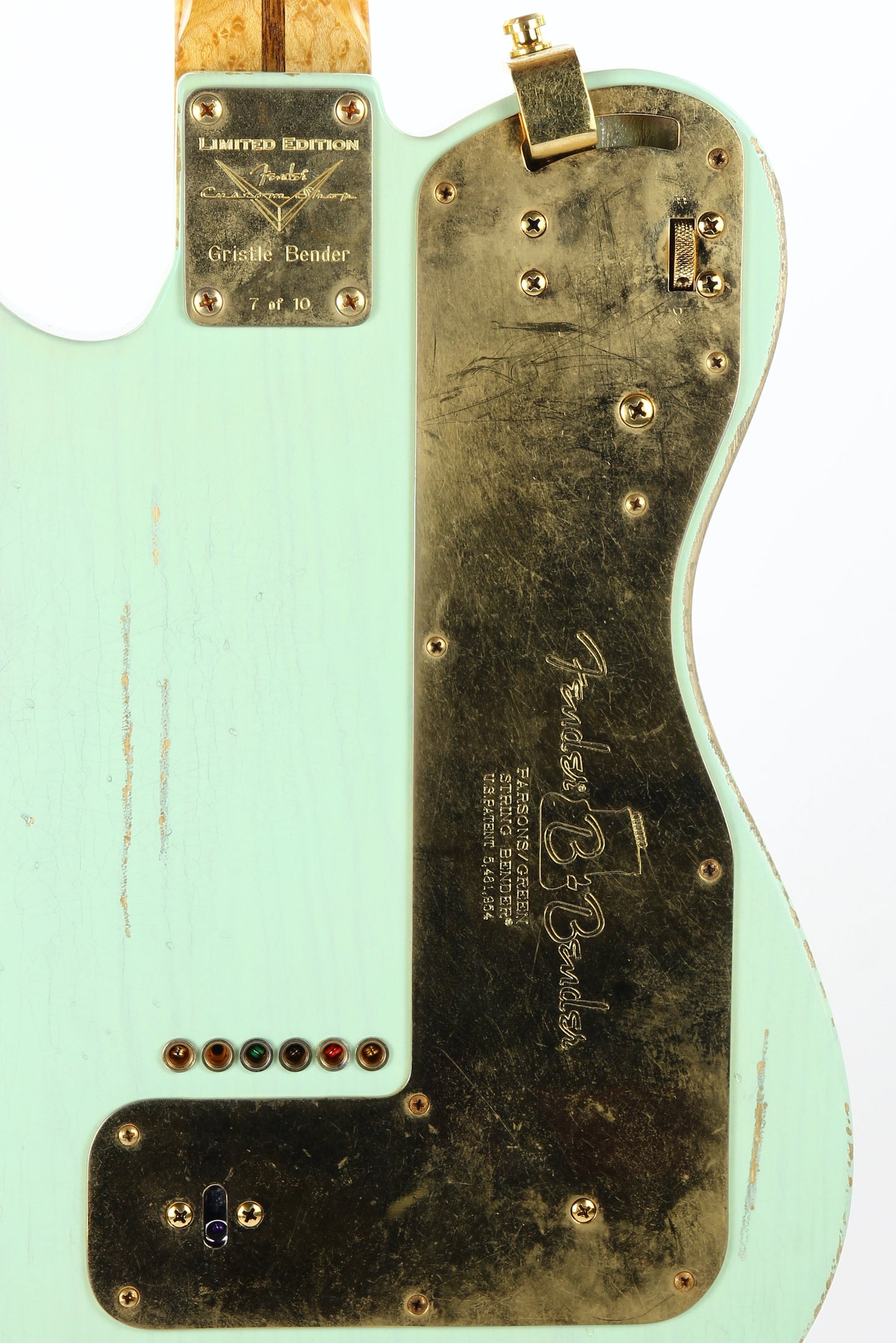 2009 Fender Masterbuilt Gristle Bender Greg Koch Telecaster Gristlecaster - B-Bender, Heavy Relic, 10 made, Signed!