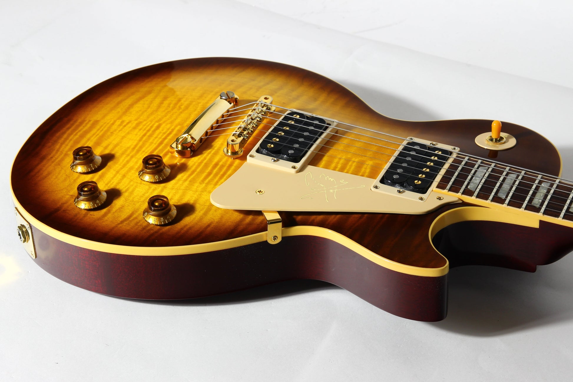 1995 Gibson Jimmy Page Les Paul Standard Signature 1959 Model - Iced Tea Plus Flametop Classic