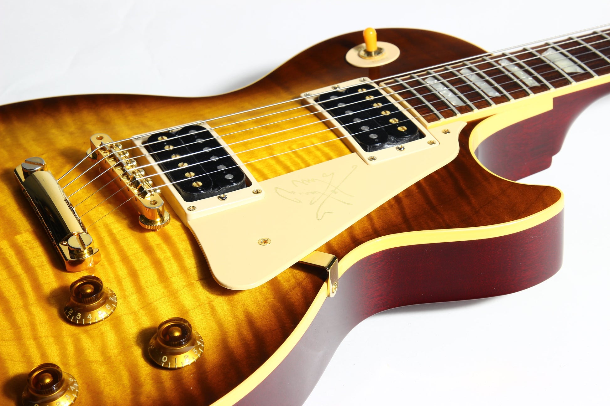 1995 Gibson Jimmy Page Les Paul Standard Signature 1959 Model - Iced Tea Plus Flametop Classic