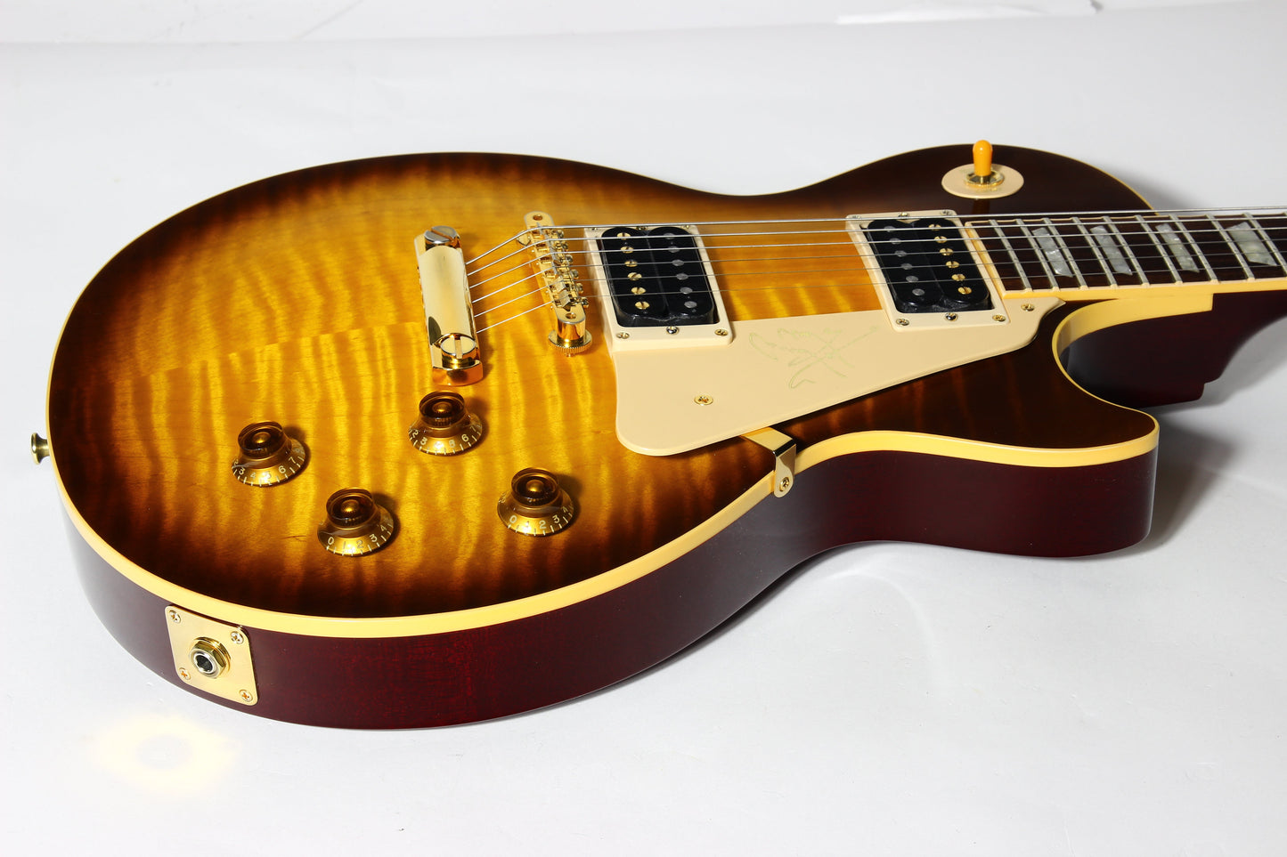 1995 Gibson Jimmy Page Les Paul Standard Signature 1959 Model - Iced Tea Plus Flametop Classic