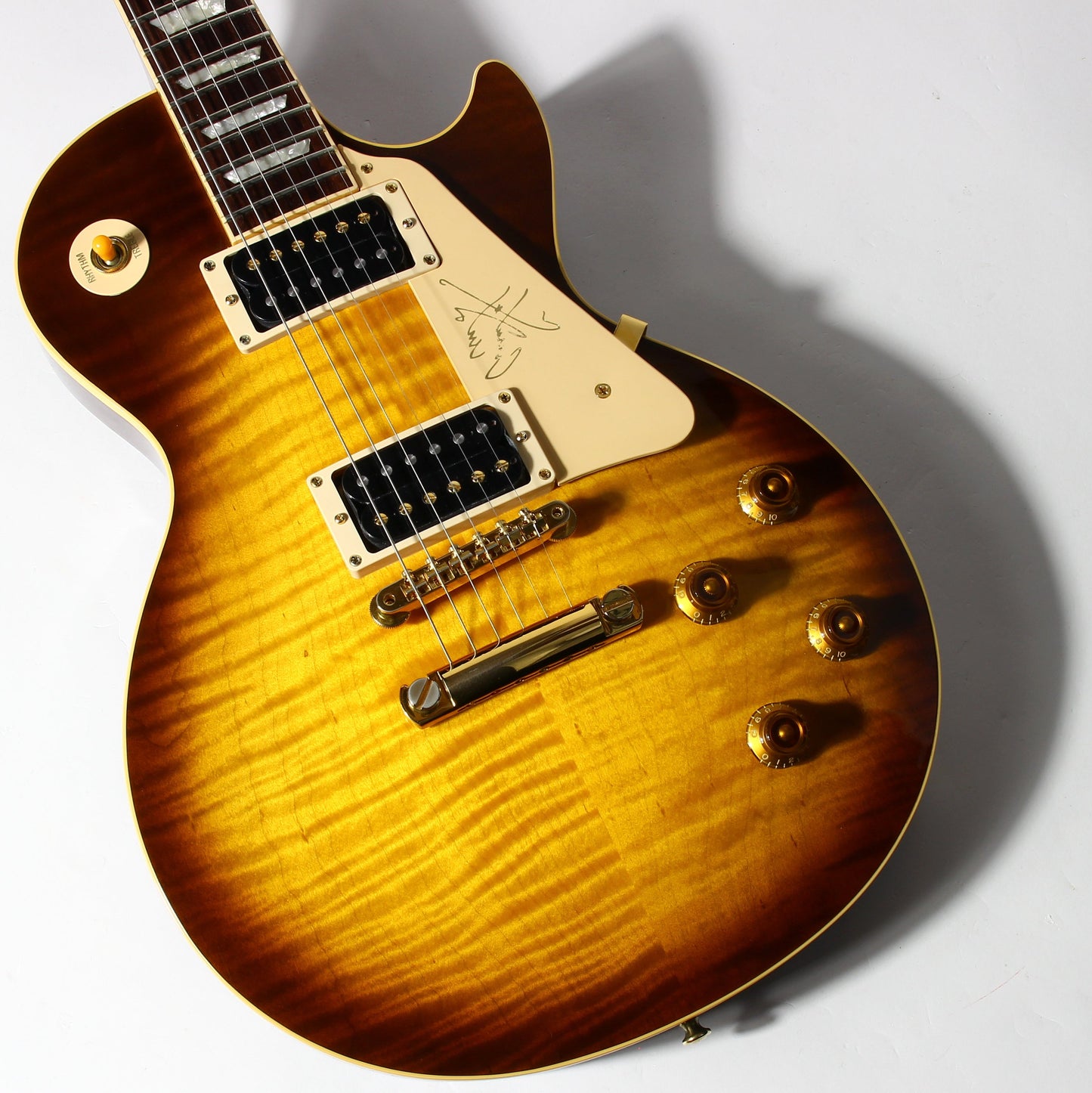 1995 Gibson Jimmy Page Les Paul Standard Signature 1959 Model - Iced Tea Plus Flametop Classic