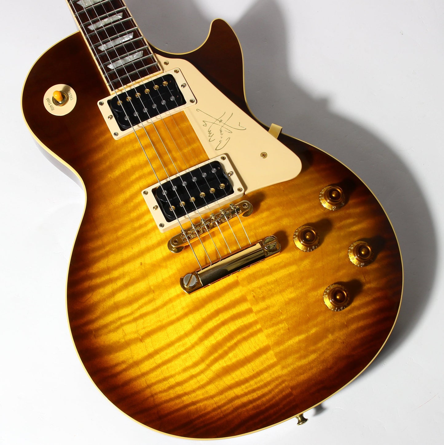 1995 Gibson Jimmy Page Les Paul Standard Signature 1959 Model - Iced Tea Plus Flametop Classic