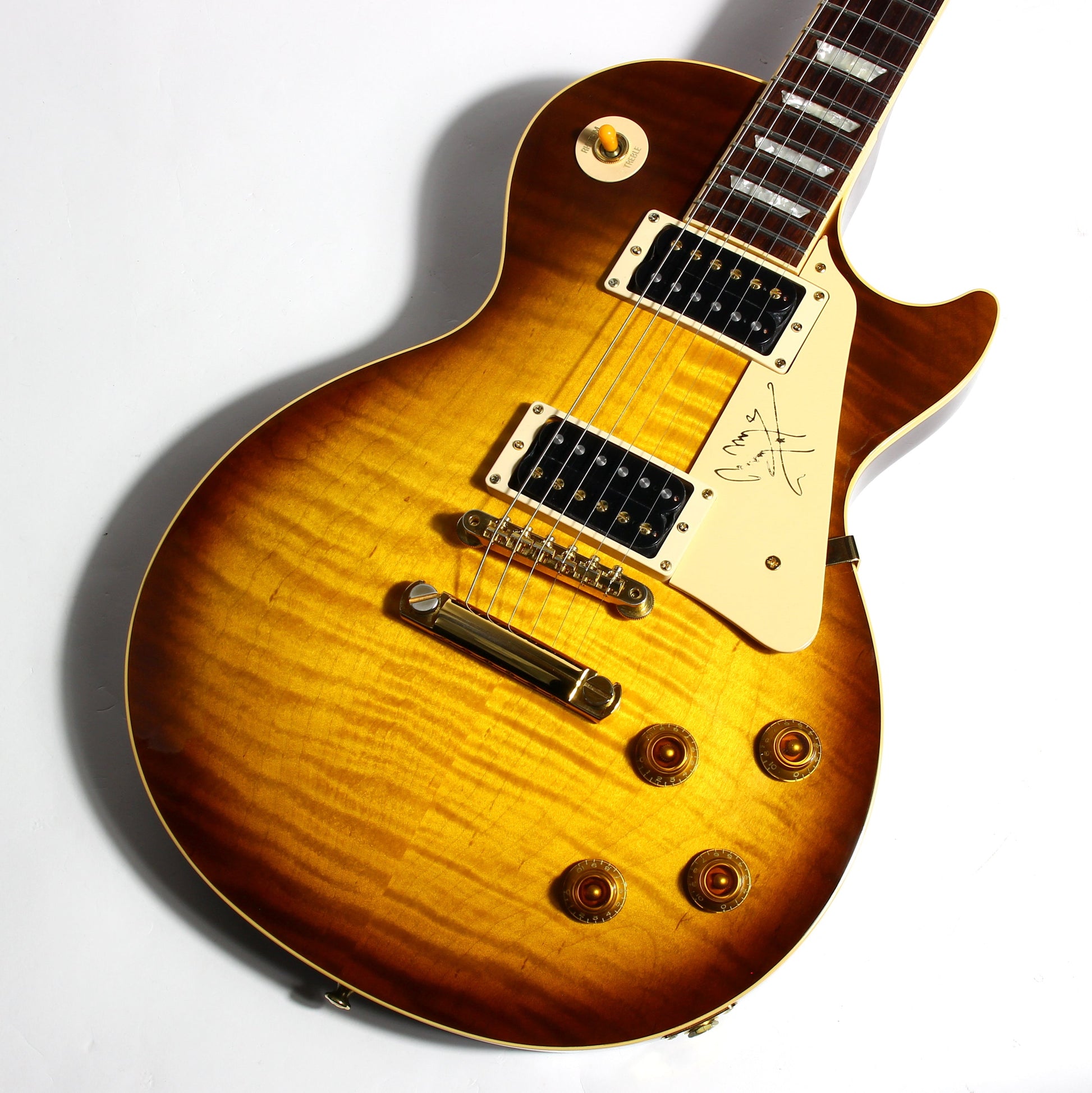 1995 Gibson Jimmy Page Les Paul Standard Signature 1959 Model - Iced Tea Plus Flametop Classic