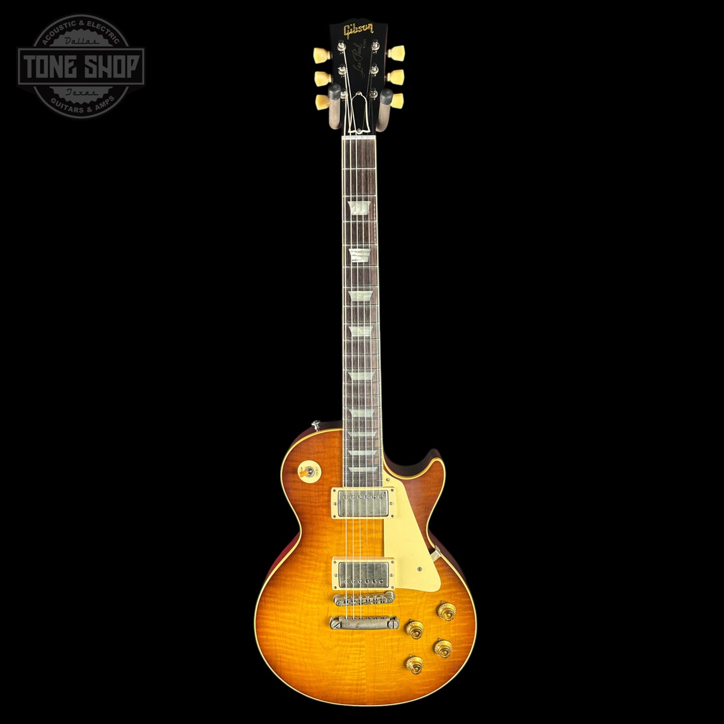 Gibson Custom Dealer Select 1959 Les Paul Standard Tejas Burst AAA Top Ultra Light Aged w/case 960017