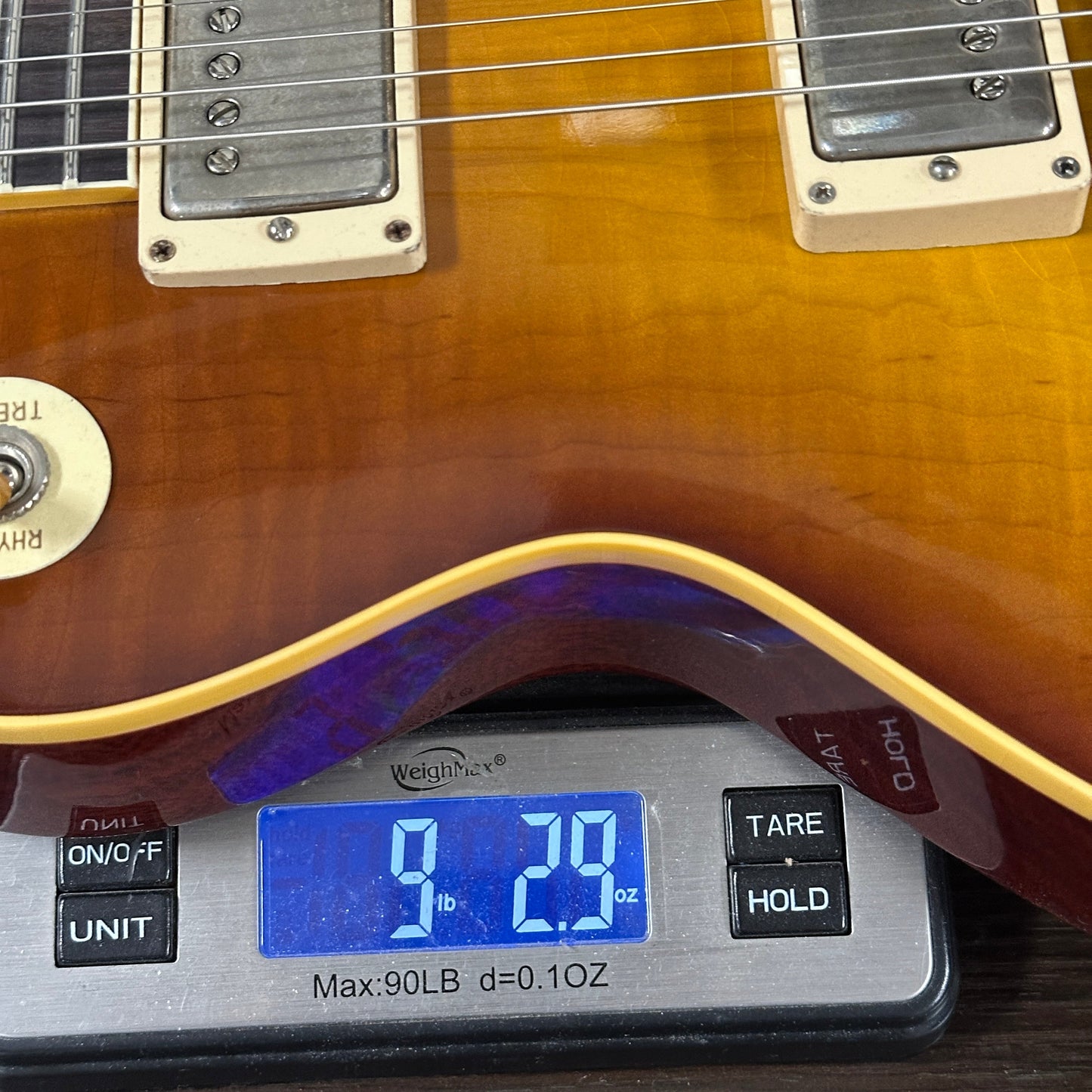 Gibson Custom Dealer Select 1959 Les Paul Standard Tejas Burst AAA Top Ultra Light Aged w/case 960017