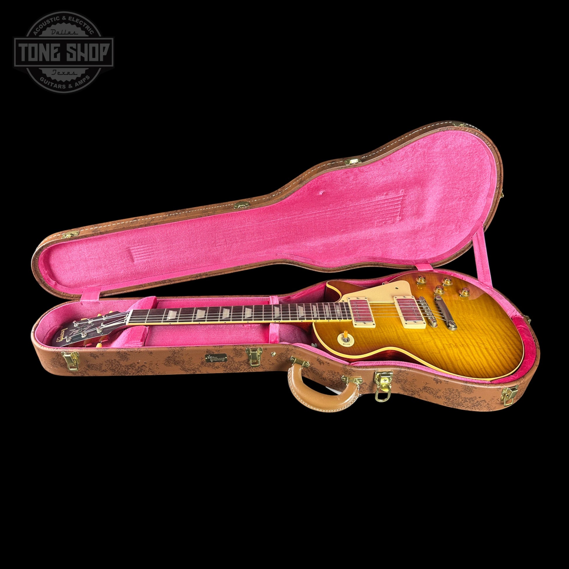 Gibson Custom Dealer Select 1959 Les Paul Standard Golden Poppy Ultra Light Aged w/case 960056