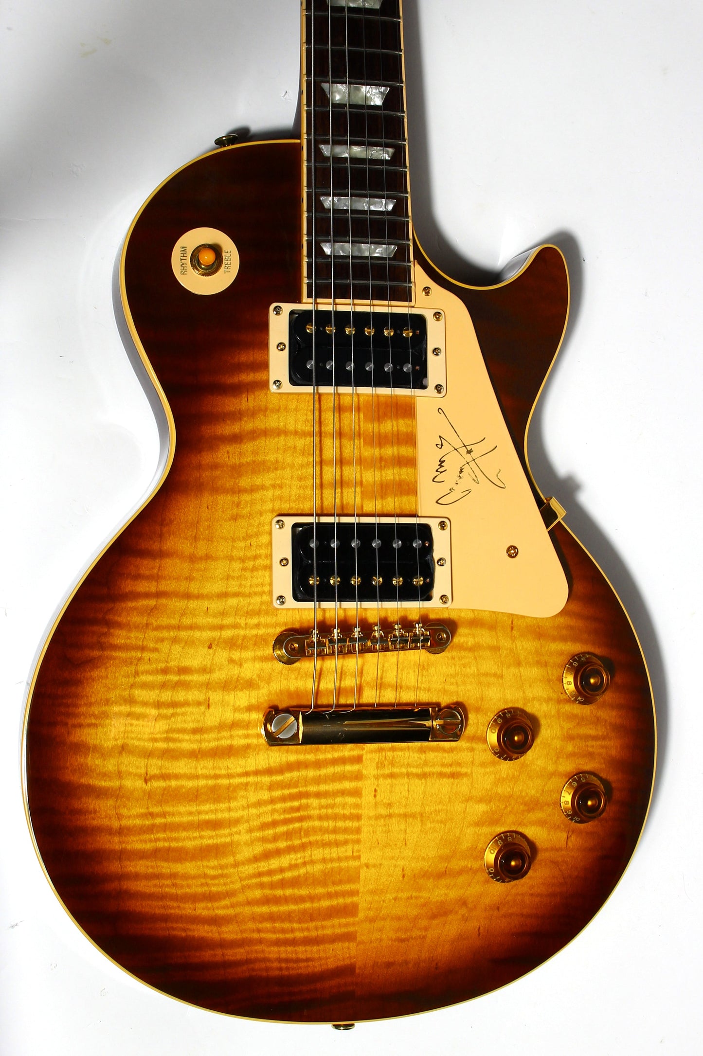 1995 Gibson Jimmy Page Les Paul Standard Signature 1959 Model - Iced Tea Plus Flametop Classic