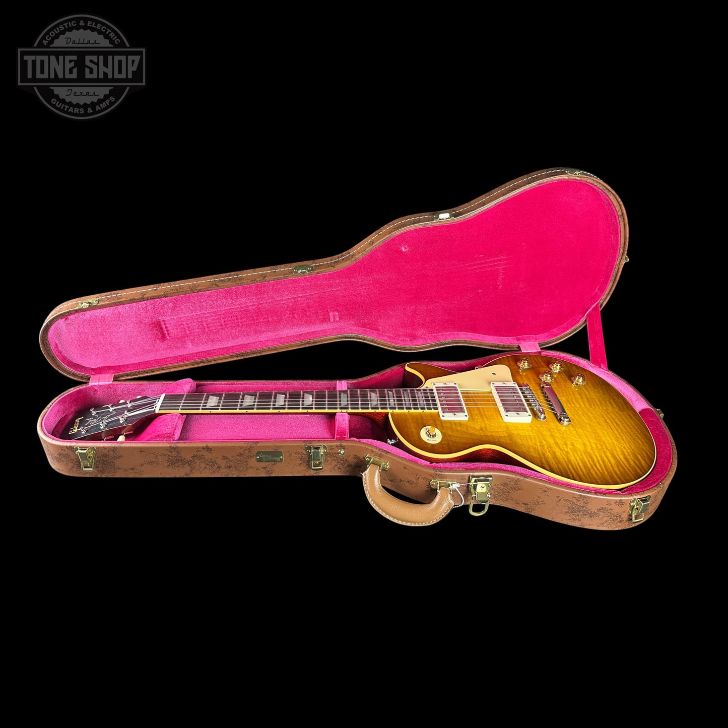 Gibson Custom Dealer Select 1959 Les Paul Standard Golden Poppy AAA Top VOS w/case 960140