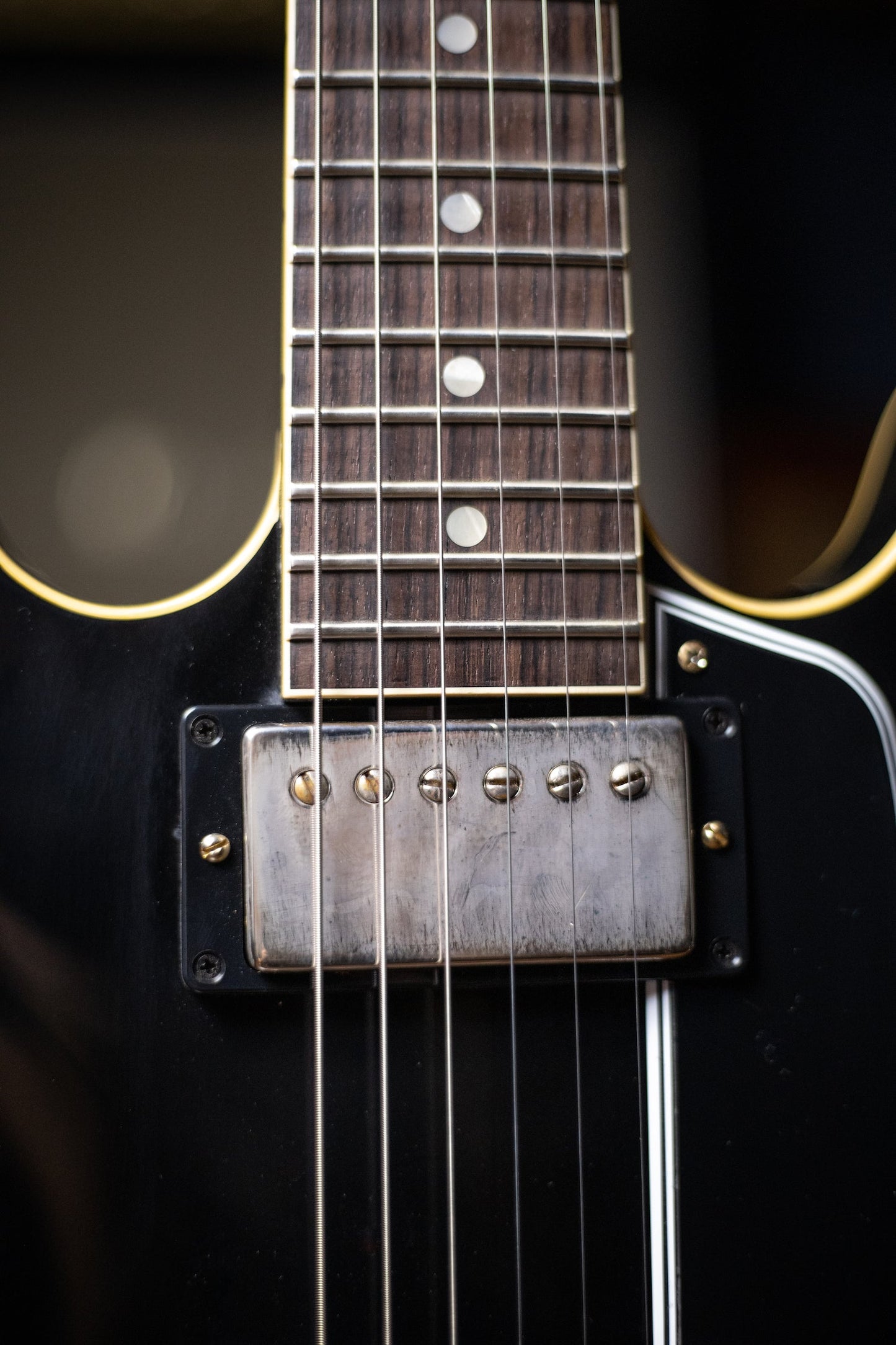 Gibson Custom Shop 1959 ES-335 Reissue VOS Electric Guitar - Ebony