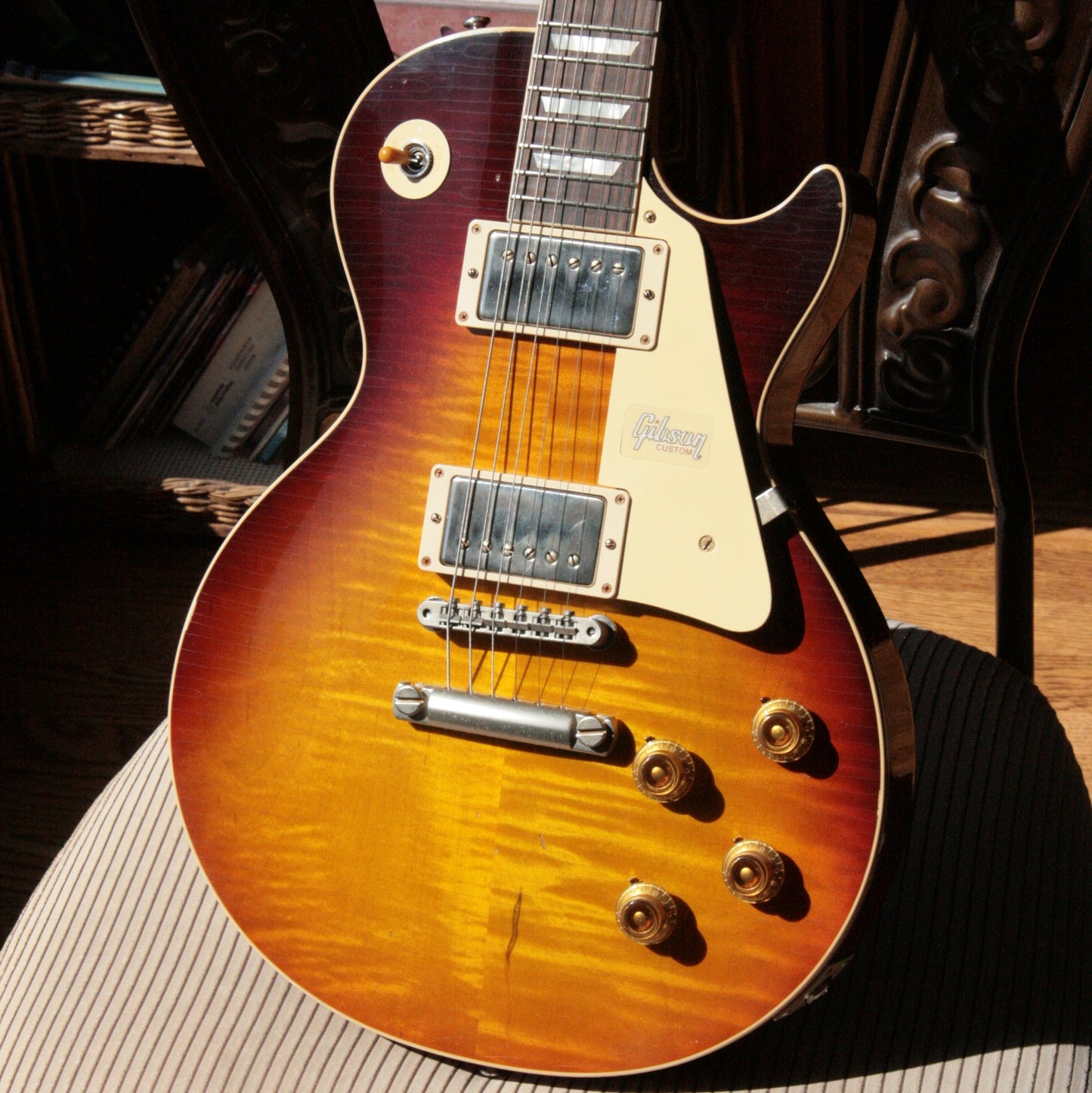 2018 Gibson AGED 1958 Les Paul Historic Reissue! R8 58 Dark Bourbon Fade Custom Shop TH Specs