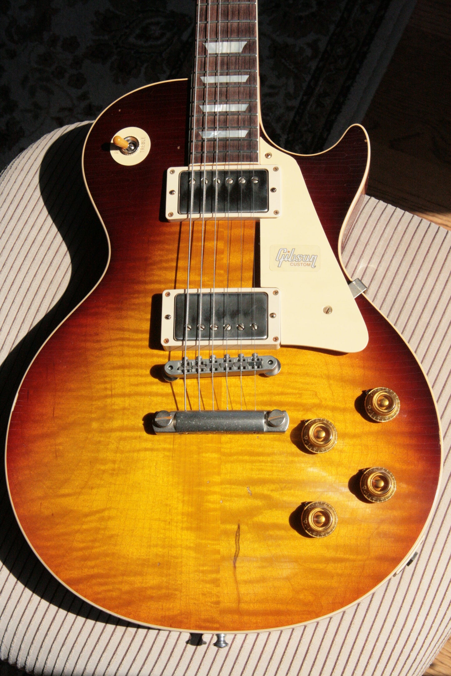 2018 Gibson AGED 1958 Les Paul Historic Reissue! R8 58 Dark Bourbon Fade Custom Shop TH Specs